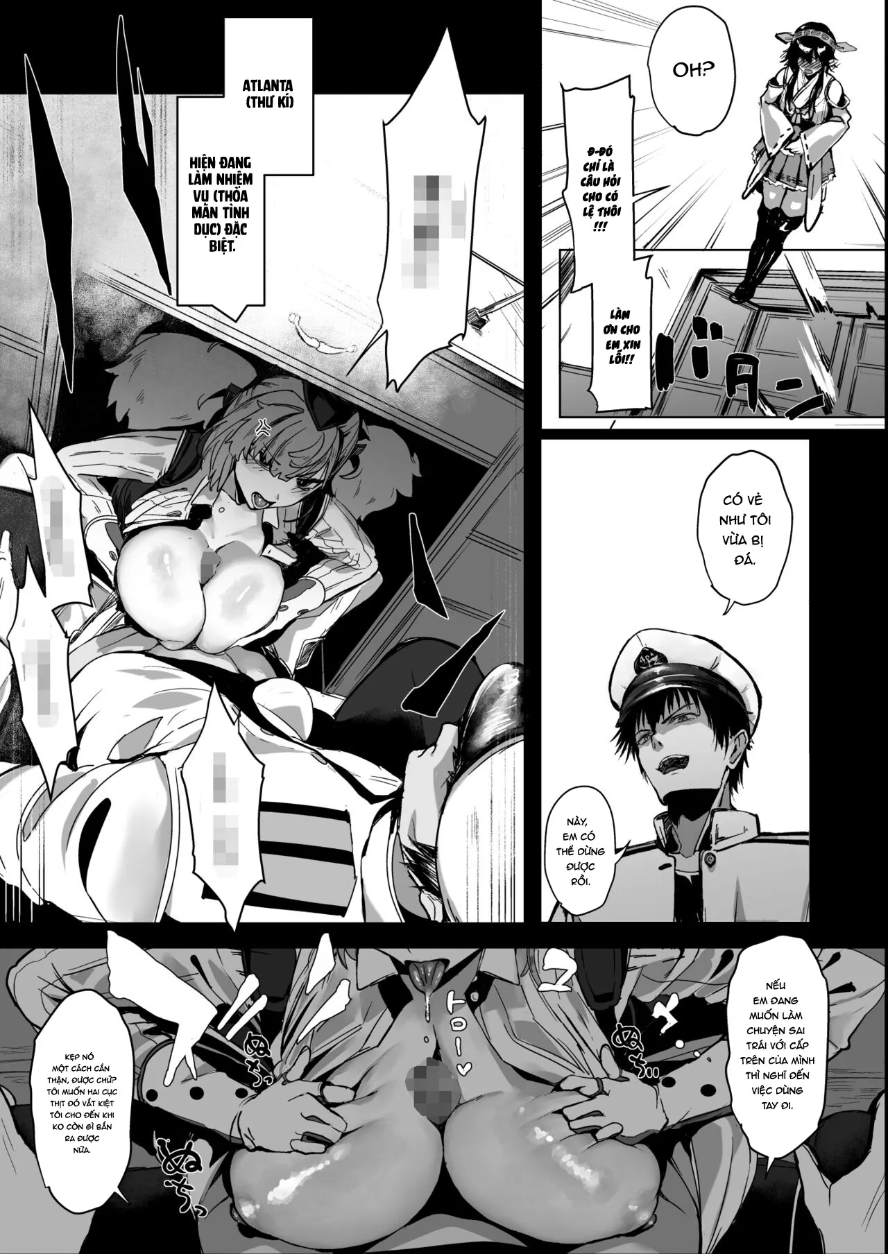 HentaiVN.net - Ảnh 5 - Gyakushuu! Yakimochi Musume Atlanta Juujun Gohoushi H Teitoku-san Rouraku Sakusen [逆襲！やきもち娘アトランタ 従順ご奉仕H 提督さん籠絡作戦] - Oneshot