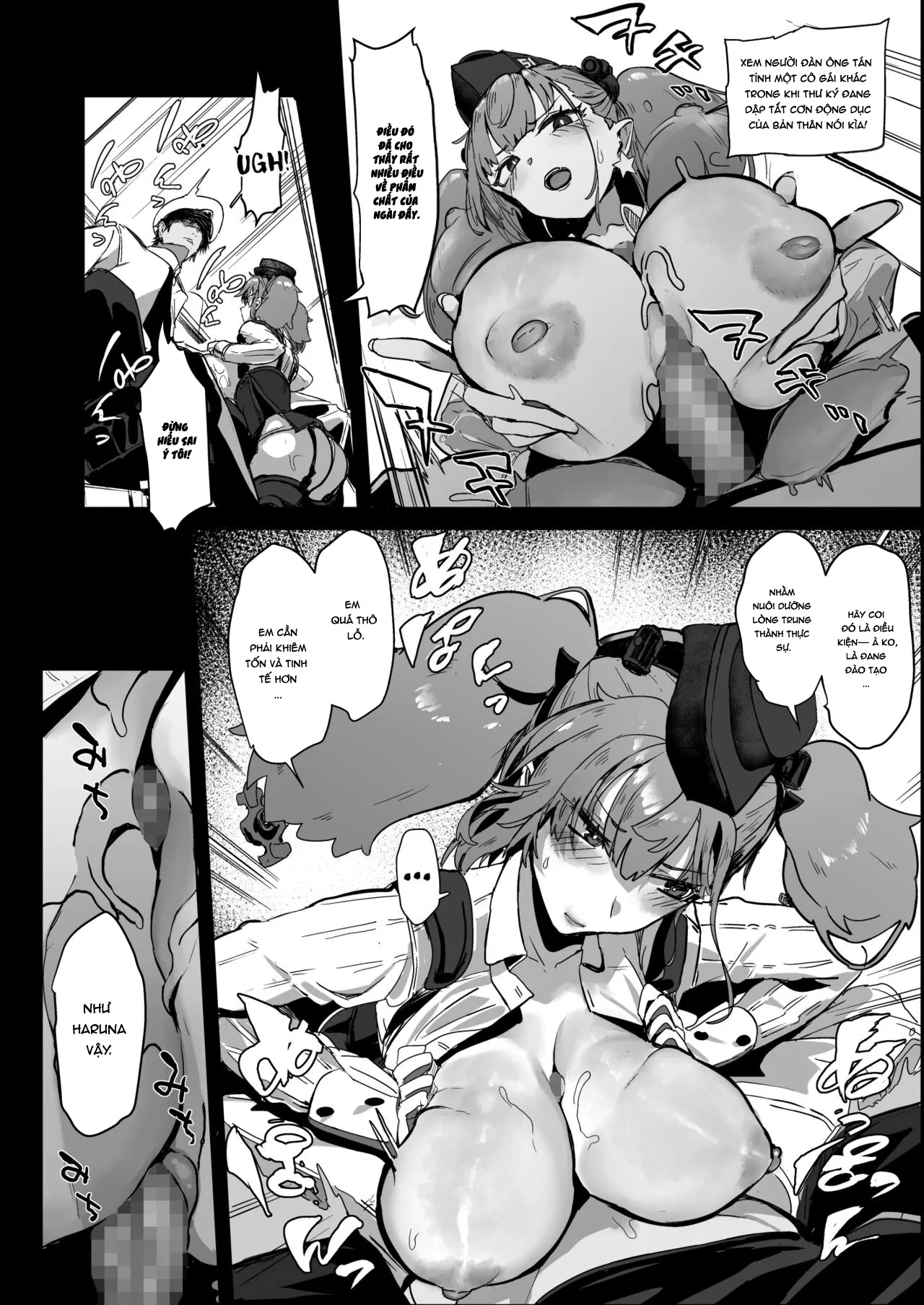 HentaiVN.net - Ảnh 6 - Gyakushuu! Yakimochi Musume Atlanta Juujun Gohoushi H Teitoku-san Rouraku Sakusen [逆襲！やきもち娘アトランタ 従順ご奉仕H 提督さん籠絡作戦] - Oneshot