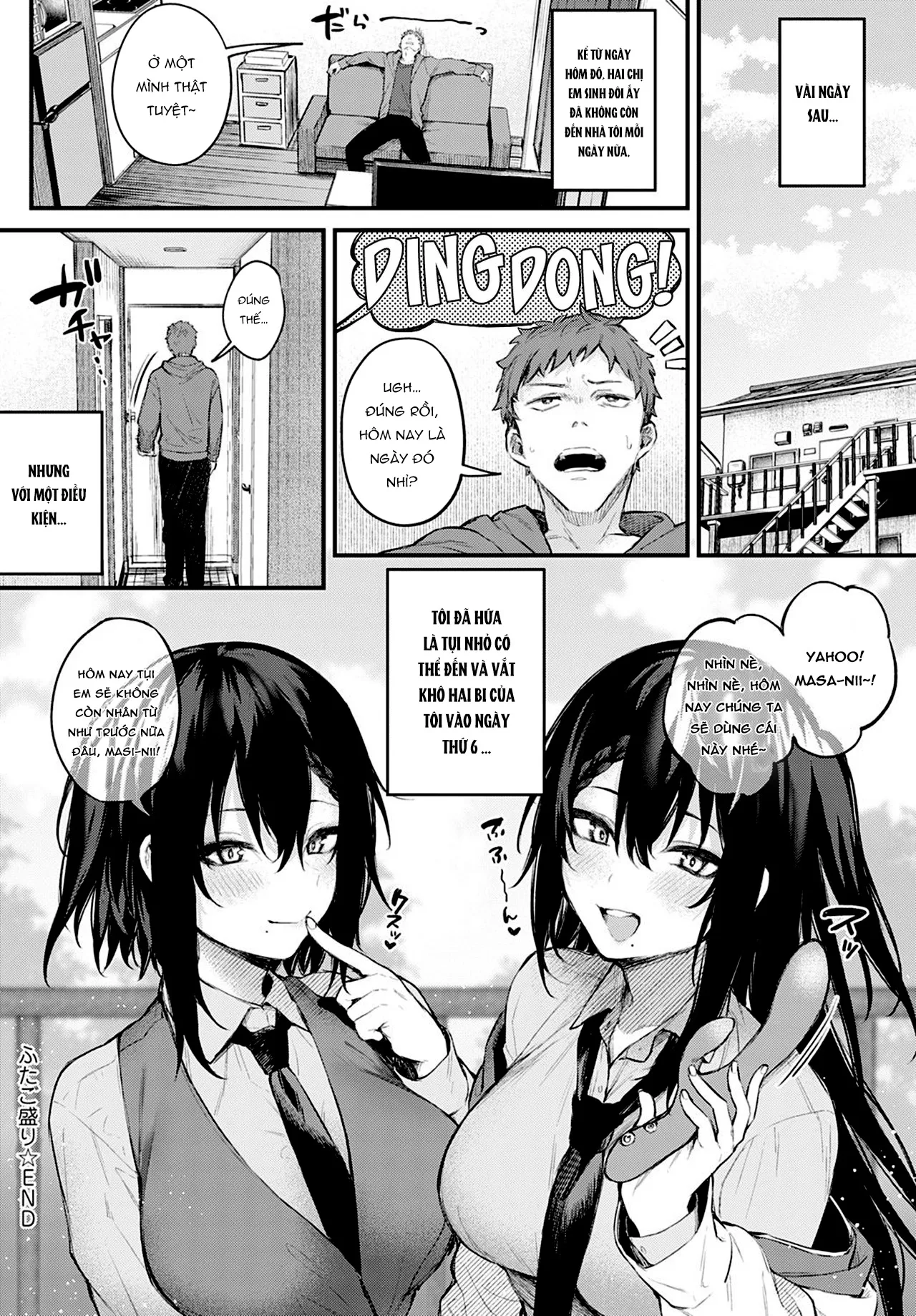 HentaiVN.net - Ảnh 23 - Twins in Heat [Futagomori] - Oneshot