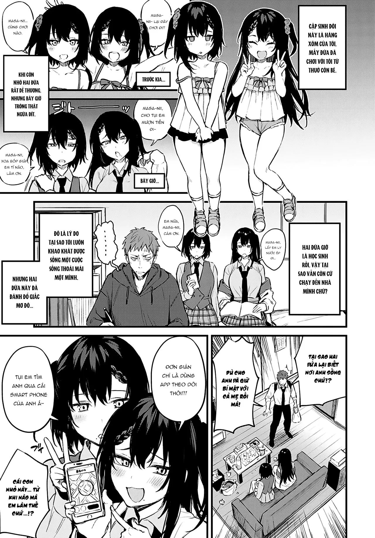 HentaiVN.net - Ảnh 4 - Twins in Heat [Futagomori] - Oneshot