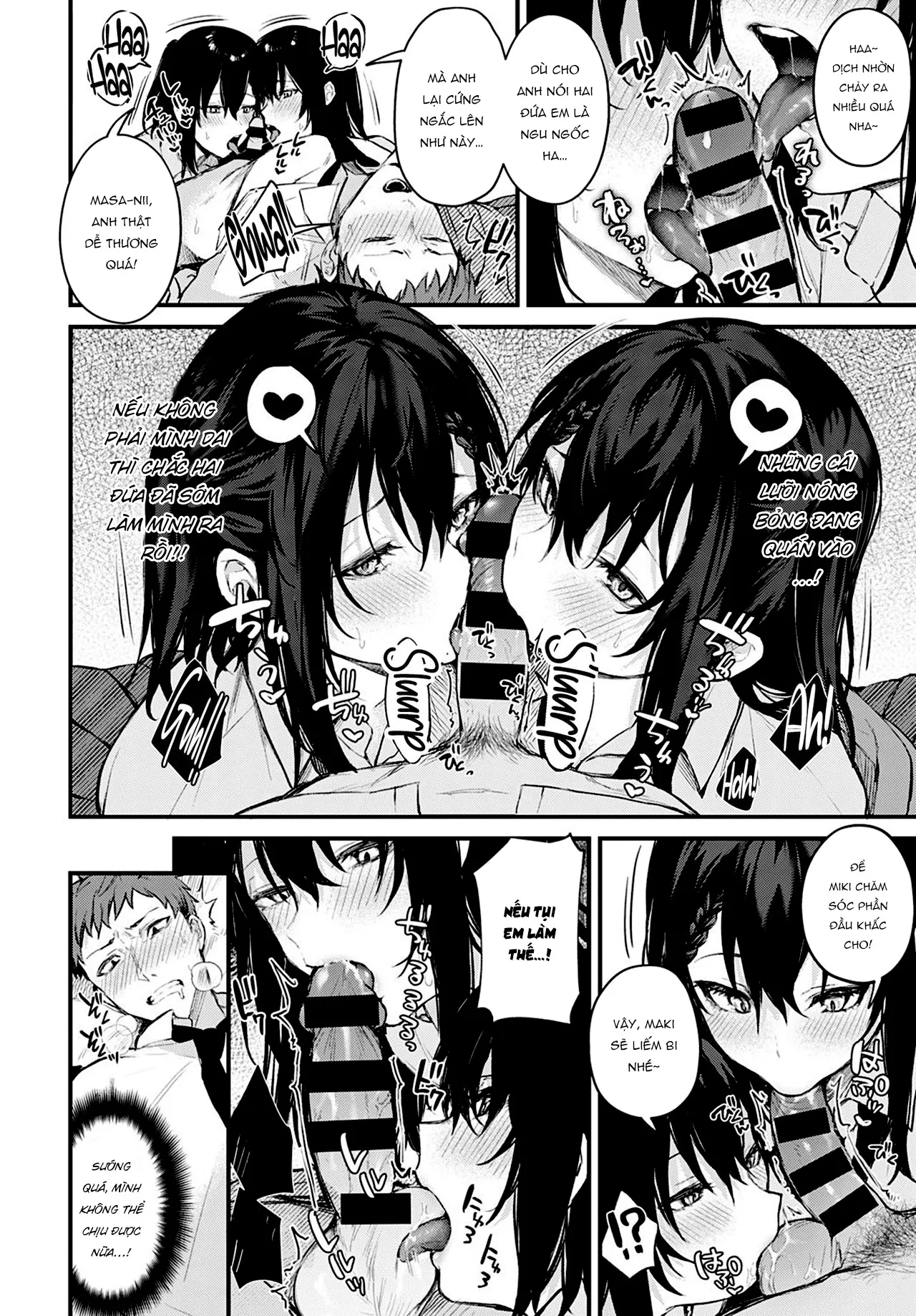 HentaiVN.net - Ảnh 9 - Twins in Heat [Futagomori] - Oneshot