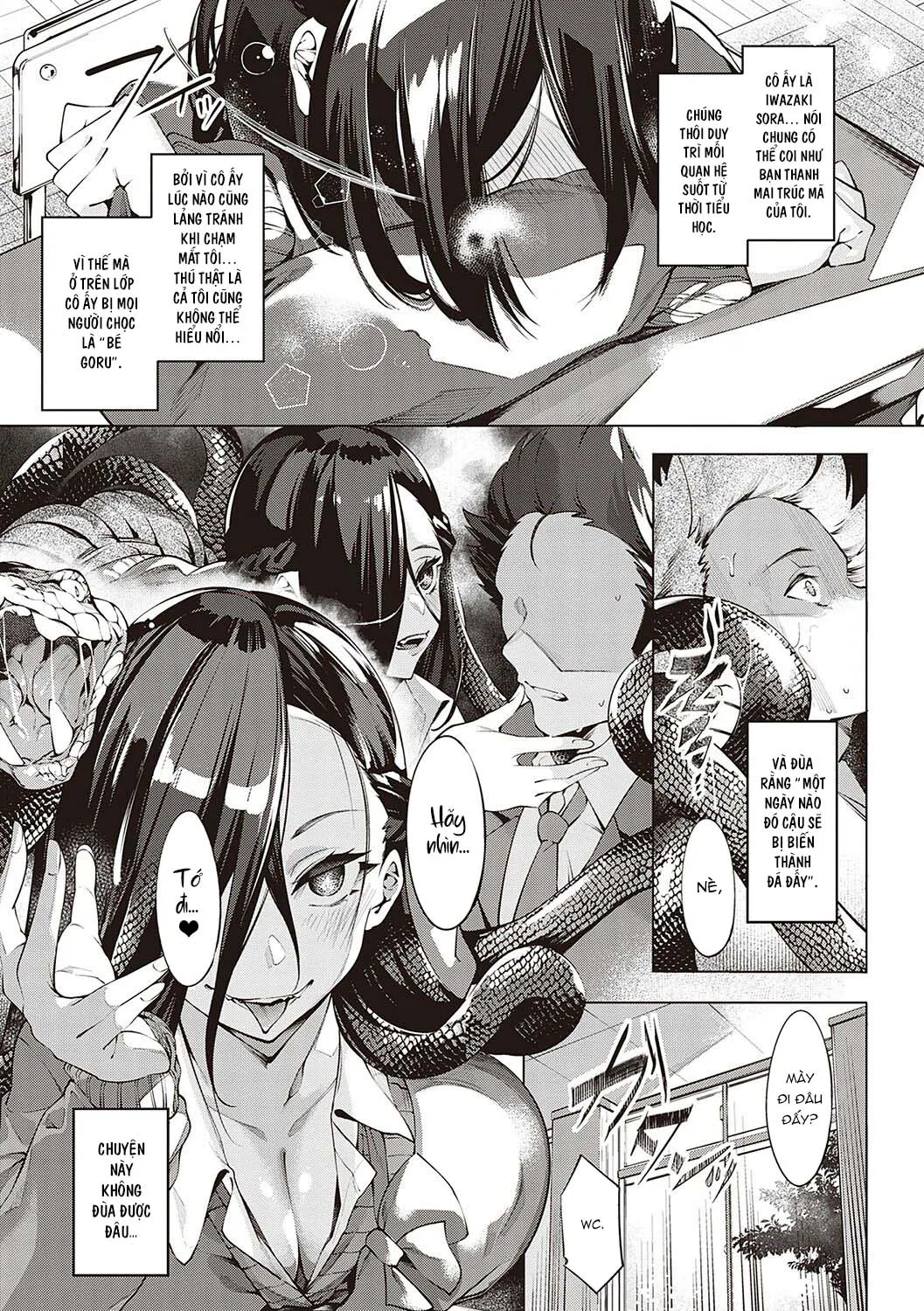 HentaiVN.net - Ảnh 10 - Ánh Mắt Cuồng Nhiệt!? [ネツレツ!?な瞳] - Chap 1