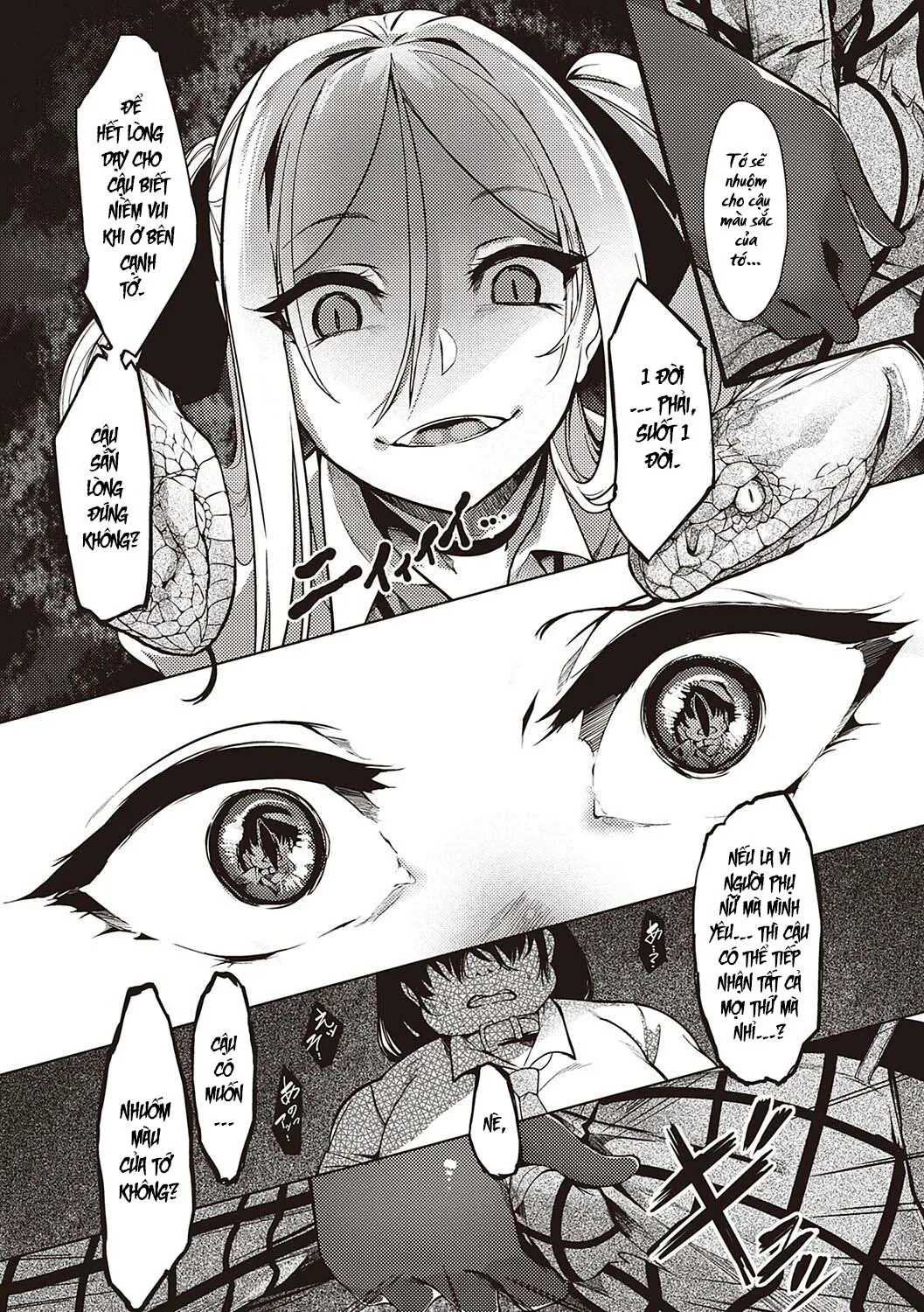 HentaiVN.net - Ảnh 9 - Ánh Mắt Cuồng Nhiệt!? [ネツレツ!?な瞳] - Chap 3