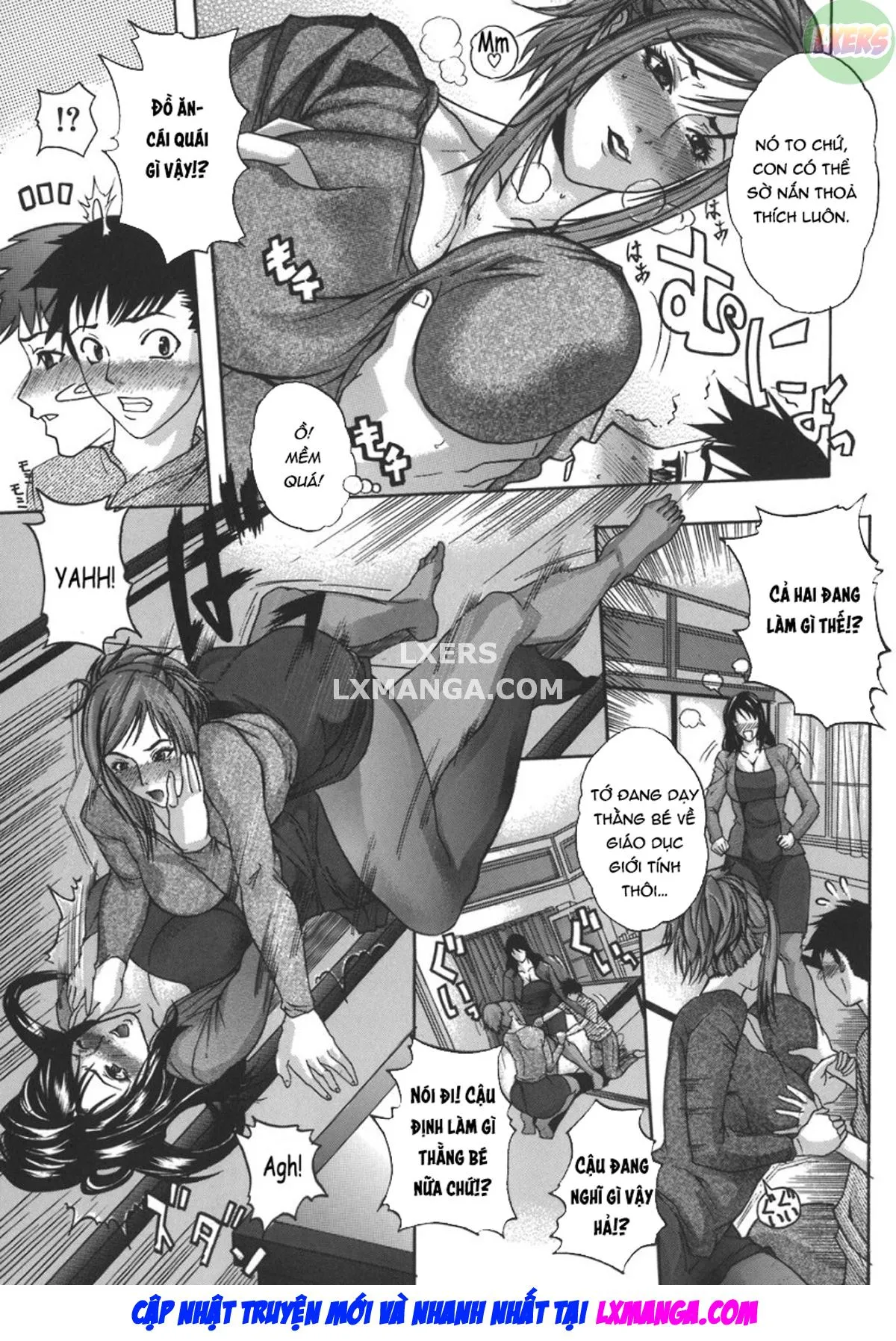 HentaiVN.net - Ảnh 12 - Mama-Goto [Mamagoto] - Chap 1