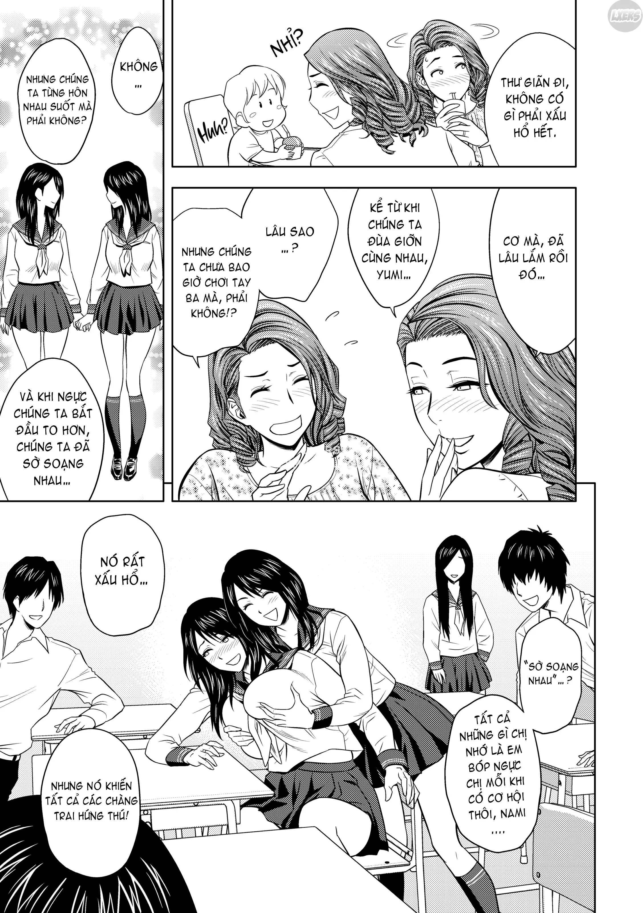 HentaiVN.net - Ảnh 6 - Lái Máy Bay Song Sinh! [Twin MILF] - Chương 6 - Second Blooming Lily