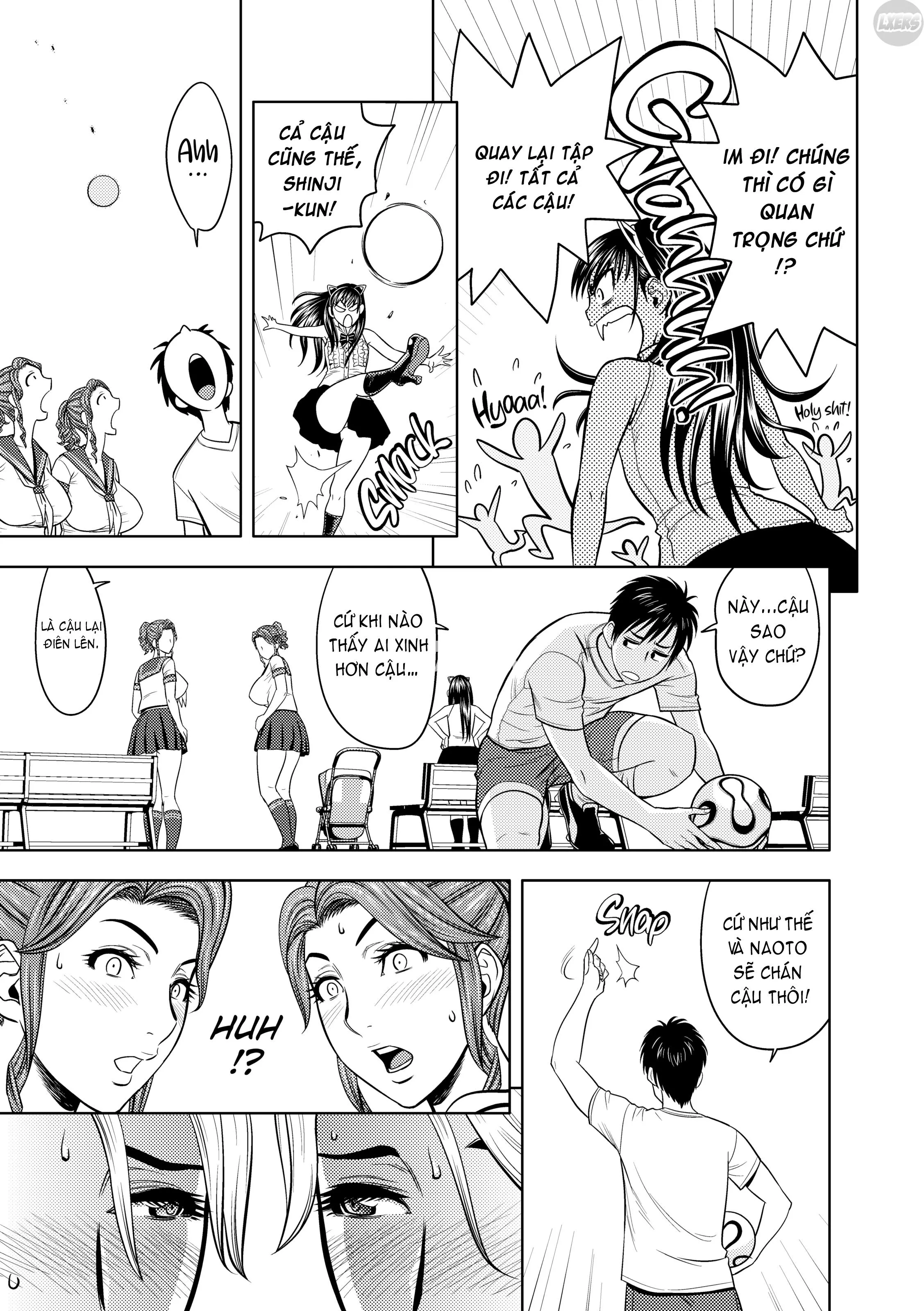 HentaiVN.net - Ảnh 12 - Lái Máy Bay Song Sinh! [Twin MILF] - Chương 7 - Sailor Uniform & Naked Gun