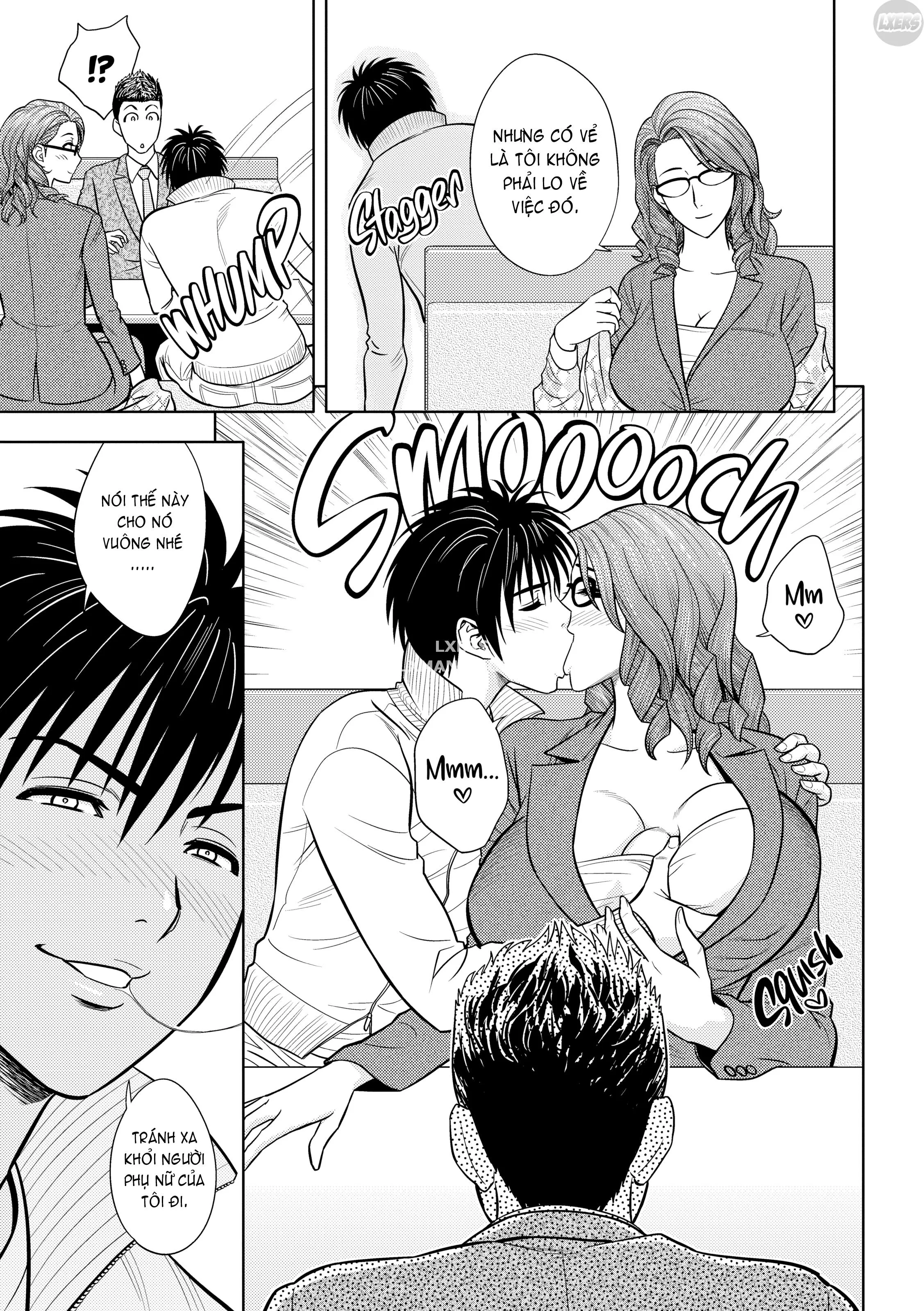 HentaiVN.net - Ảnh 14 - Lái Máy Bay Song Sinh! [Twin MILF] - Chương 13 - Dont You Touch My Woman
