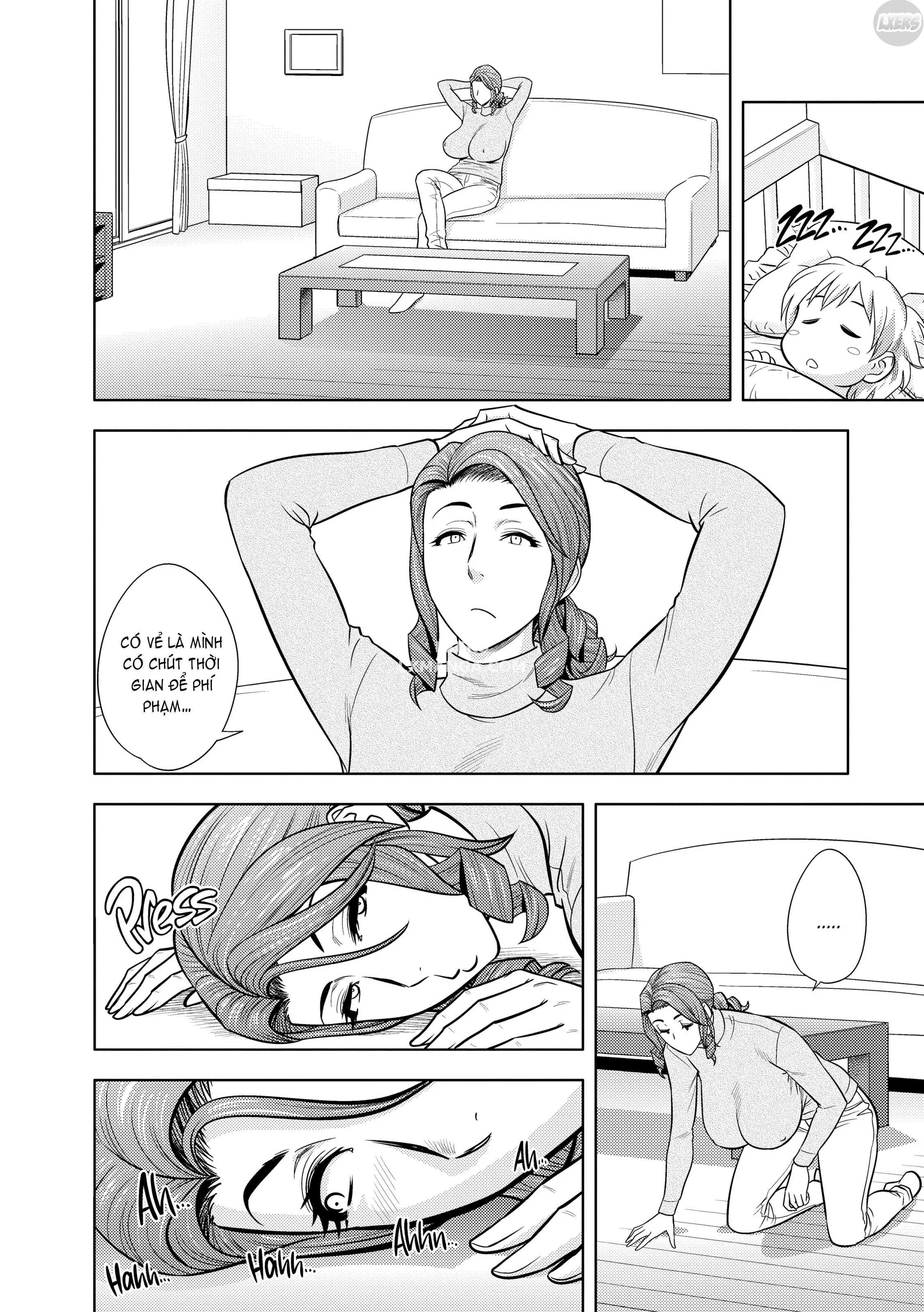 HentaiVN.net - Ảnh 11 - Lái Máy Bay Song Sinh! [Twin MILF] - Chương 14 - Double the Fun