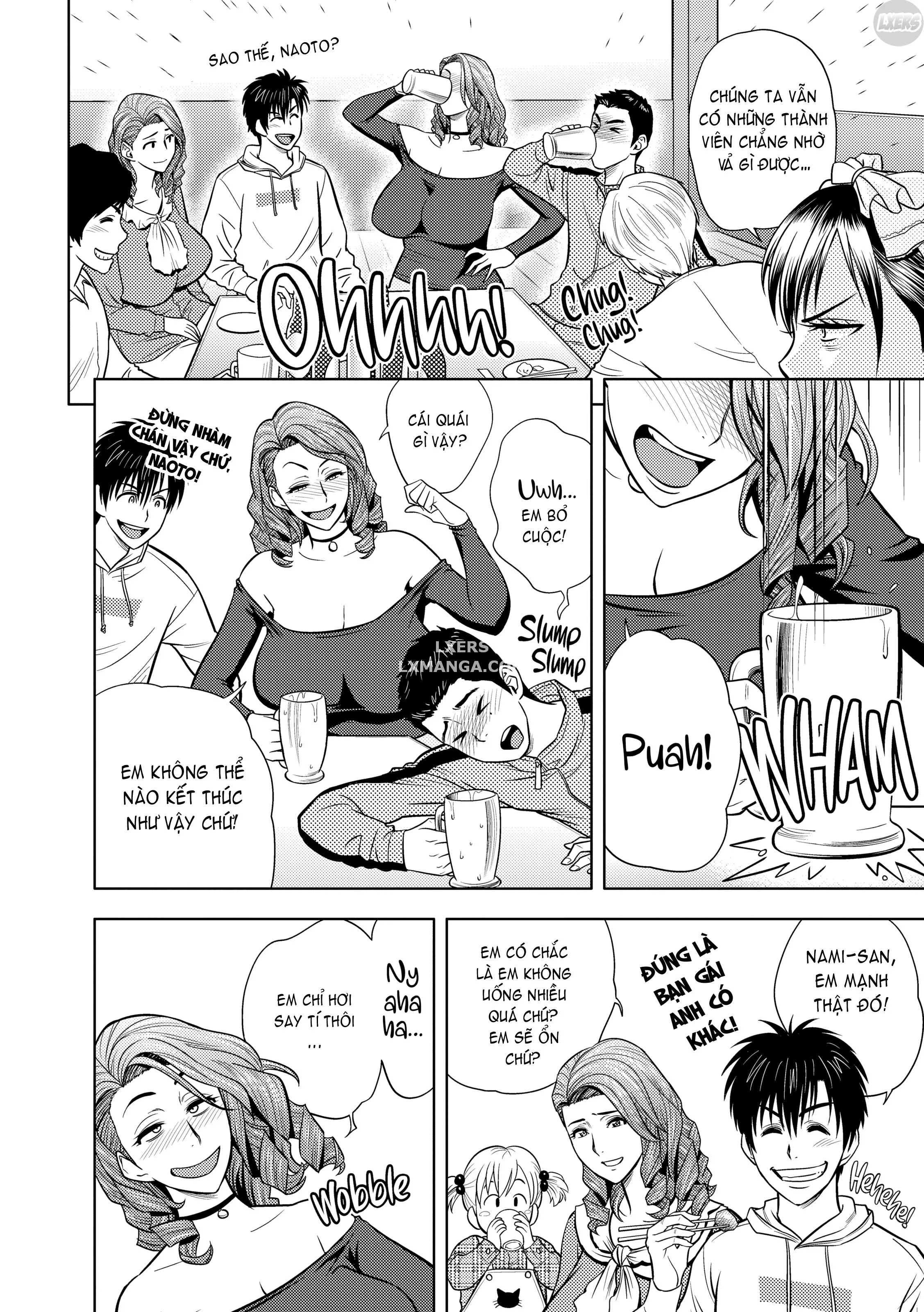 HentaiVN.net - Ảnh 9 - Lái Máy Bay Song Sinh! [Twin MILF] - Chương 15 - I Love You