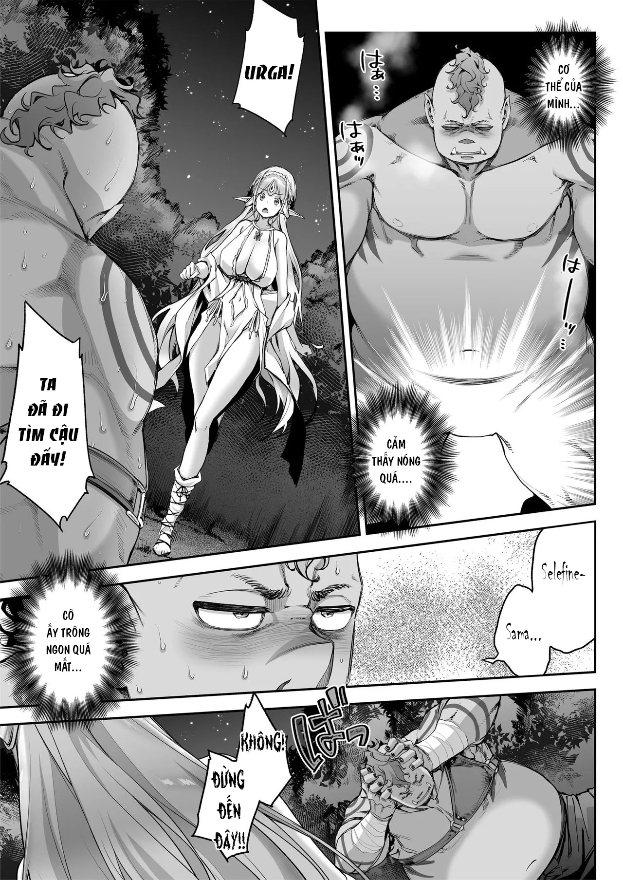HentaiVN.net - Ảnh 17 - Midara na Elf-san wa Orc-kun ga Osuki [Lewd Elf Likes Orc-kun ; 淫らなエルフさんはオークくんがお好き] - Chap 1