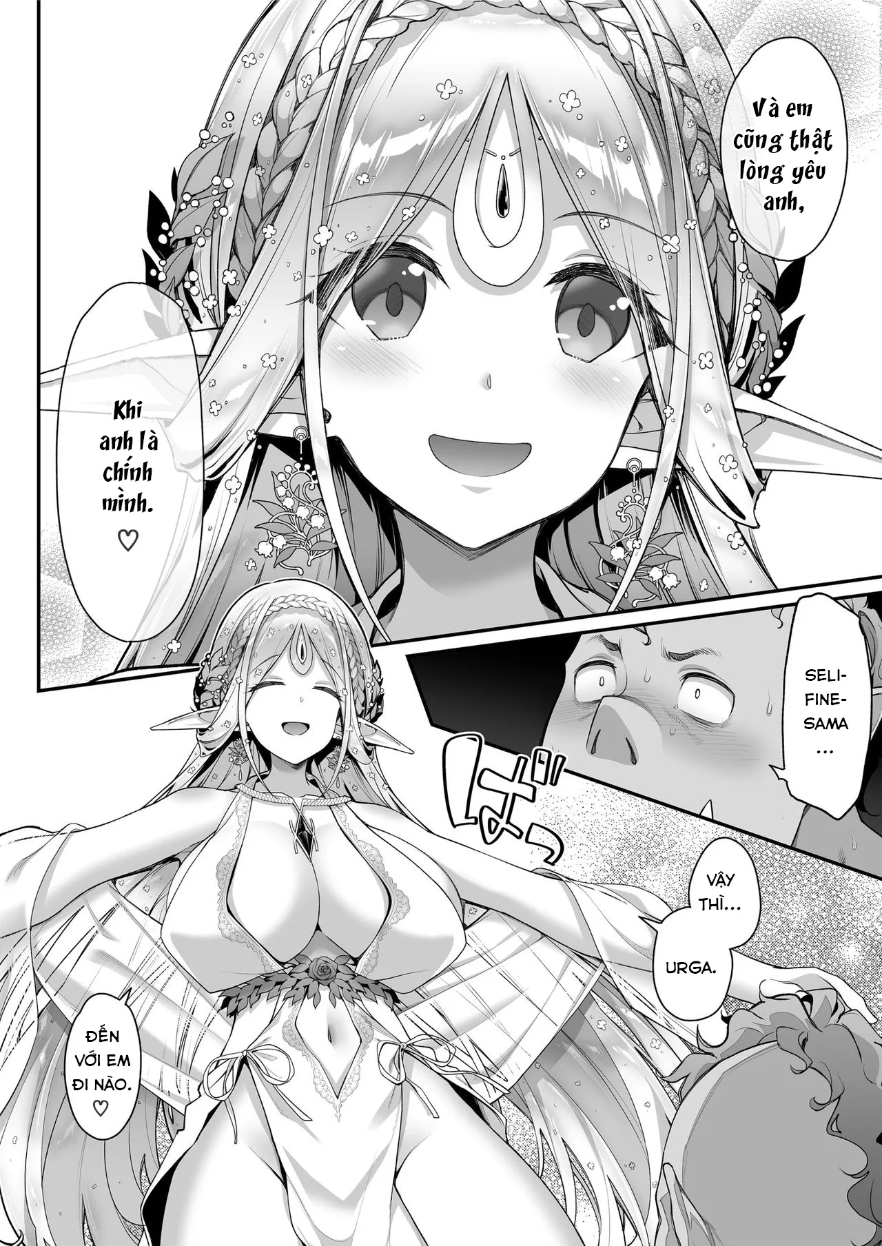 HentaiVN.net - Ảnh 20 - Midara na Elf-san wa Orc-kun ga Osuki [Lewd Elf Likes Orc-kun ; 淫らなエルフさんはオークくんがお好き] - Chap 1