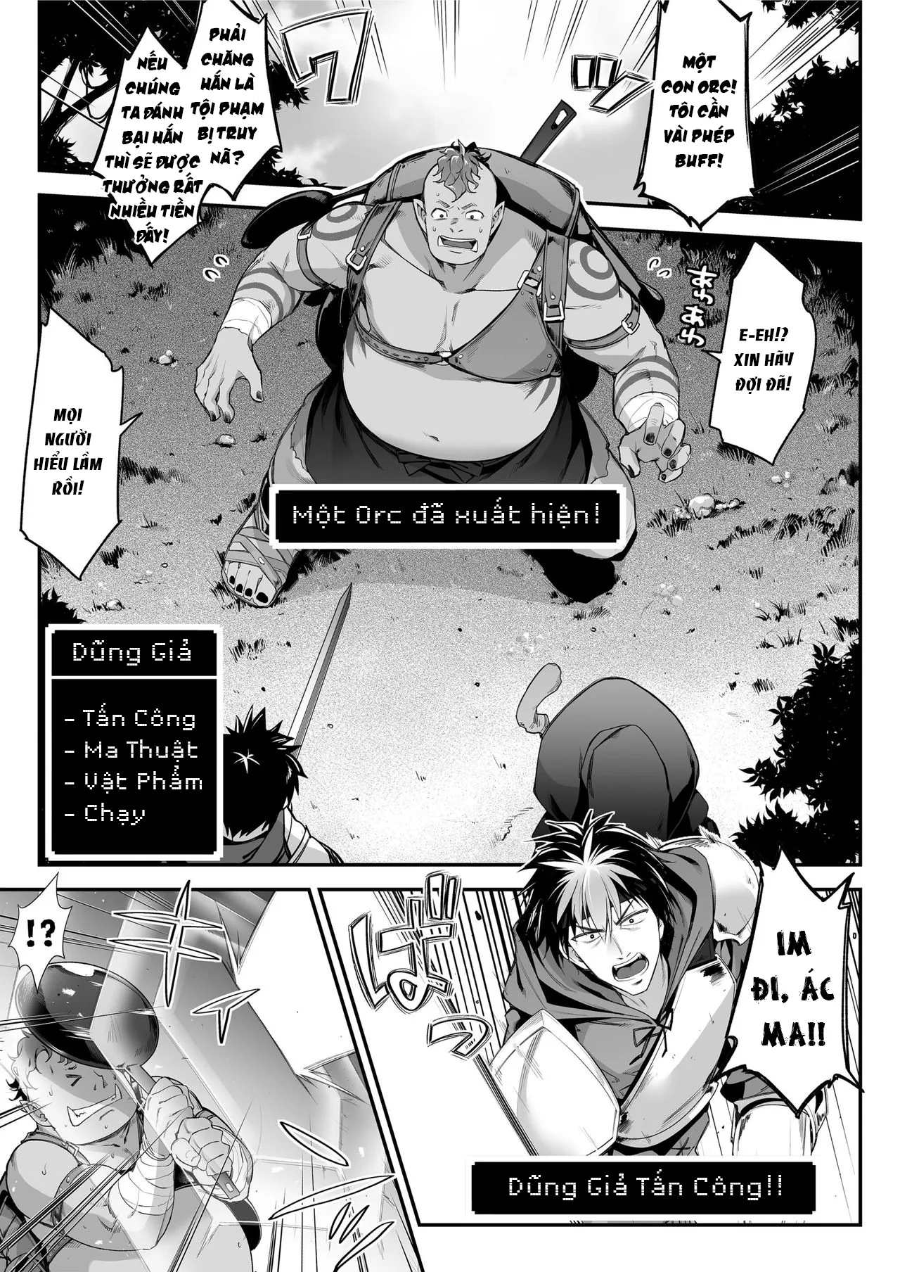 HentaiVN.net - Ảnh 5 - Midara na Elf-san wa Orc-kun ga Osuki [Lewd Elf Likes Orc-kun ; 淫らなエルフさんはオークくんがお好き] - Chap 1