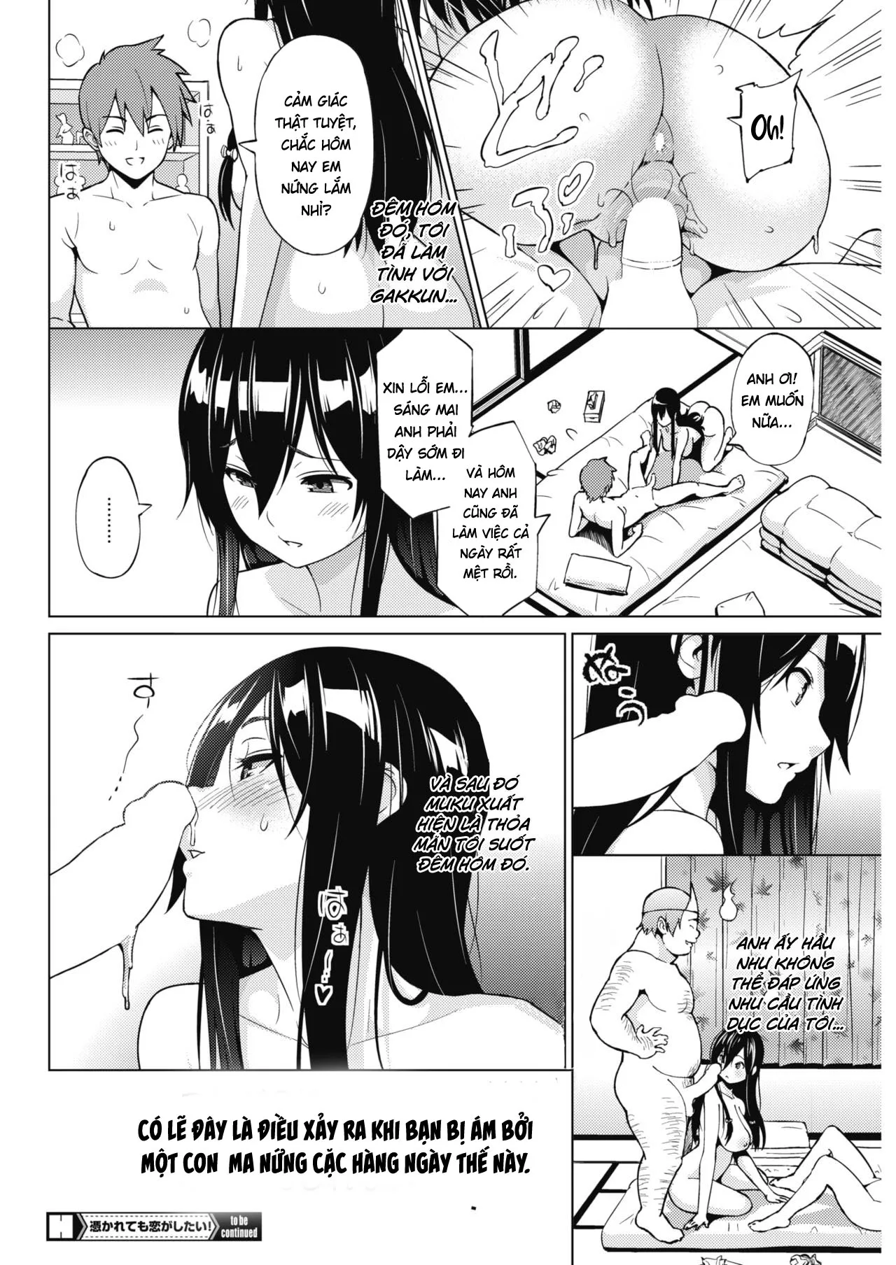 HentaiVN.net - Ảnh 19 - Tsukaretemo Koi ga Shitai! Ichi-wa [Even If I’m Haunted by a Ghost, I still want to Fall in Love!] - Chap 2