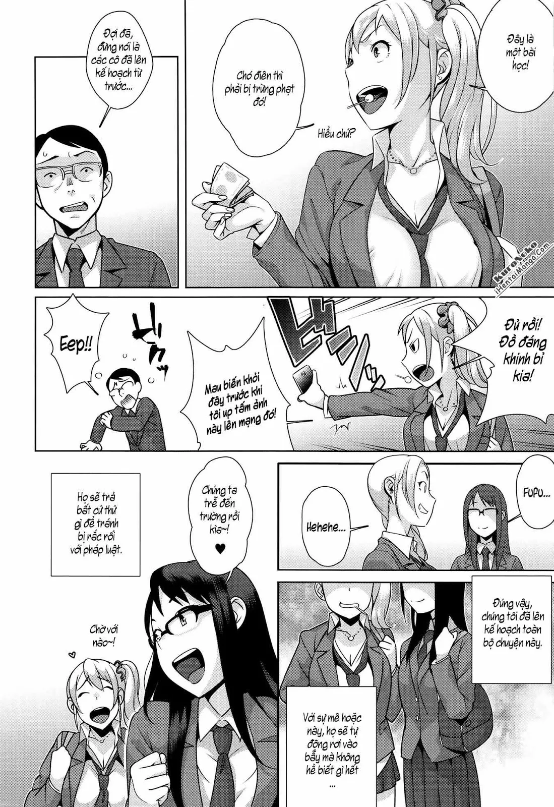 HentaiVN.net - Ảnh 10 - Horny! Cheeky JK [Hatsujou! Namaiki JK] - Chap 1