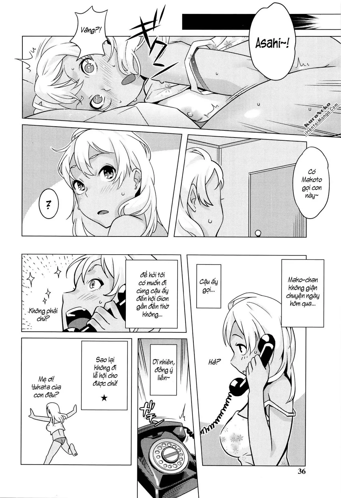 HentaiVN.net - Ảnh 10 - Horny! Cheeky JK [Hatsujou! Namaiki JK] - Chap 2