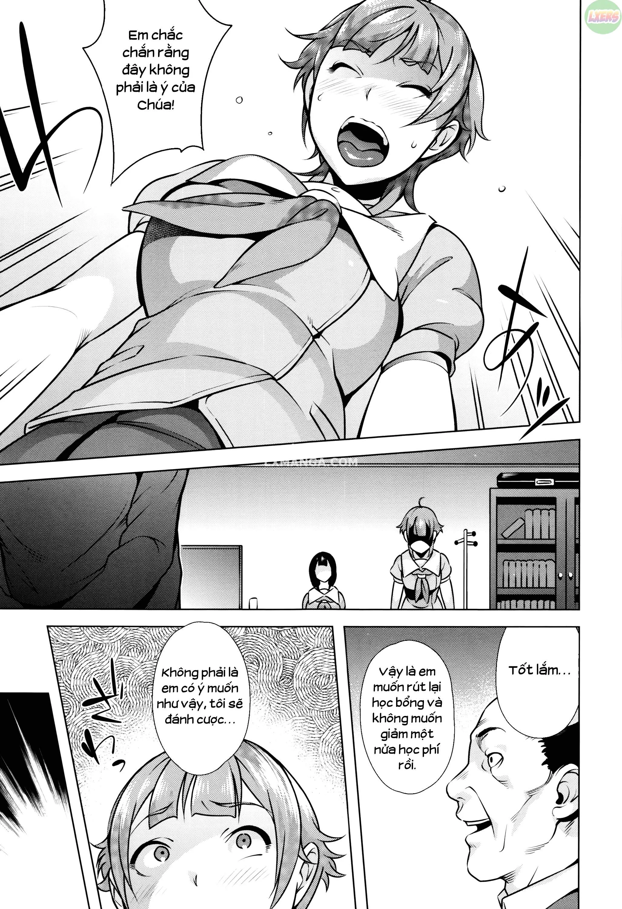 HentaiVN.net - Ảnh 12 - Horny! Cheeky JK [Hatsujou! Namaiki JK] - Chap 4