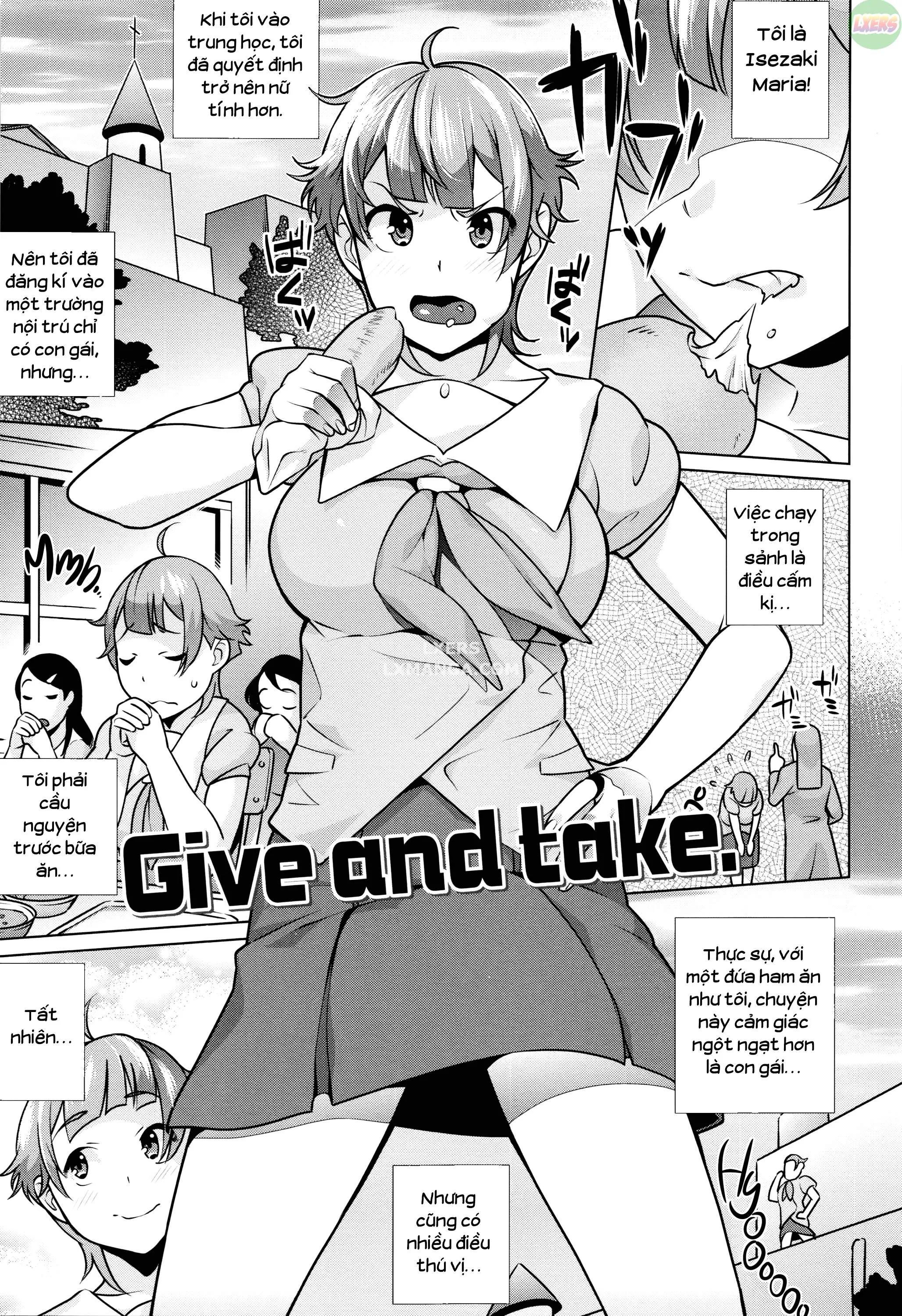 HentaiVN.net - Ảnh 4 - Horny! Cheeky JK [Hatsujou! Namaiki JK] - Chap 4