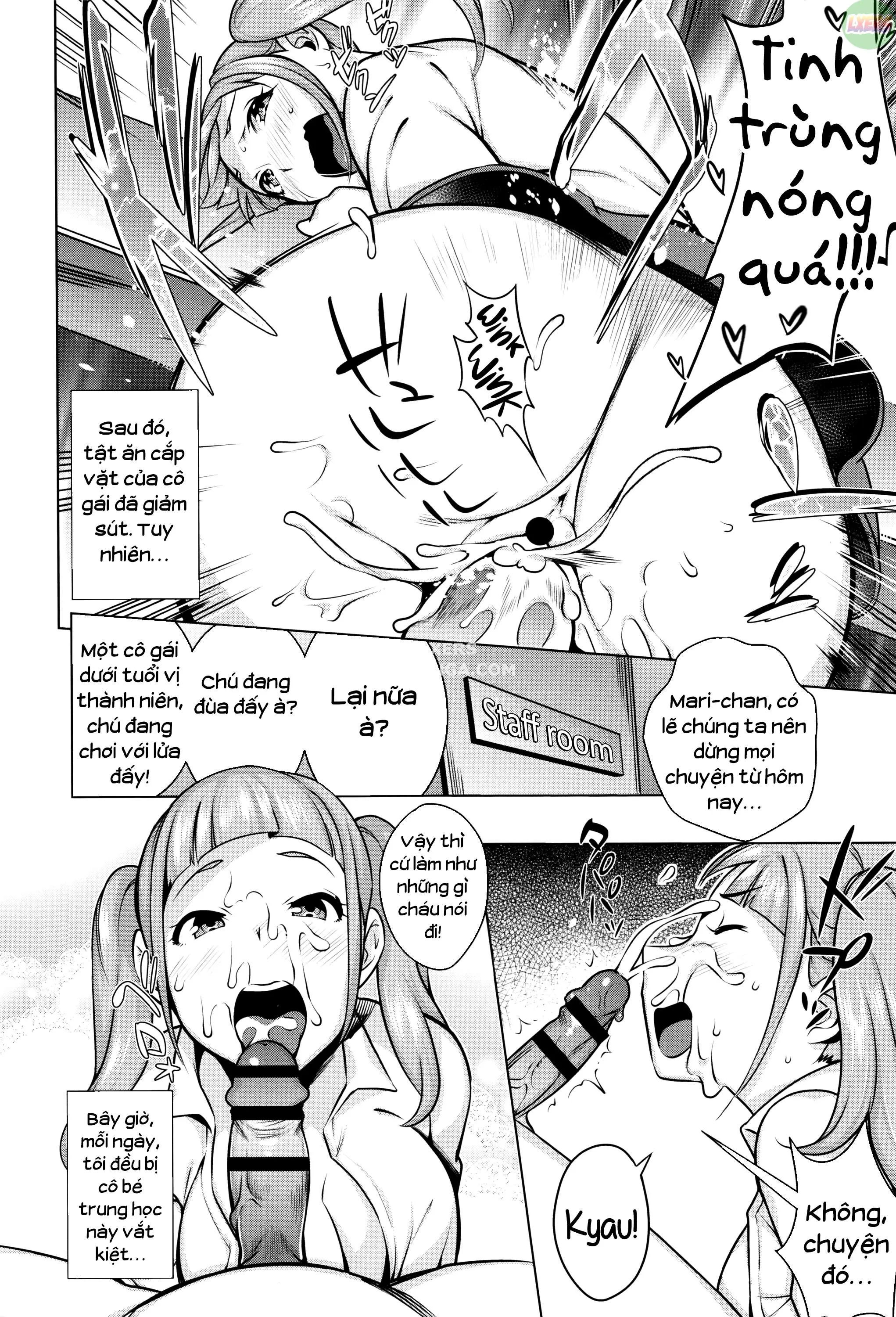 HentaiVN.net - Ảnh 22 - Horny! Cheeky JK [Hatsujou! Namaiki JK] - Chap 5