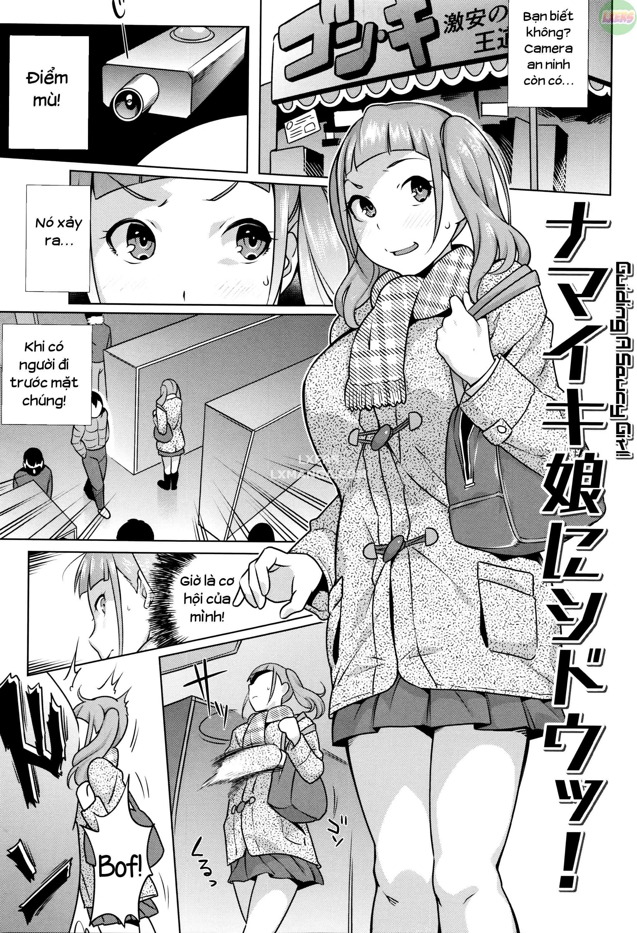 HentaiVN.net - Ảnh 4 - Horny! Cheeky JK [Hatsujou! Namaiki JK] - Chap 5