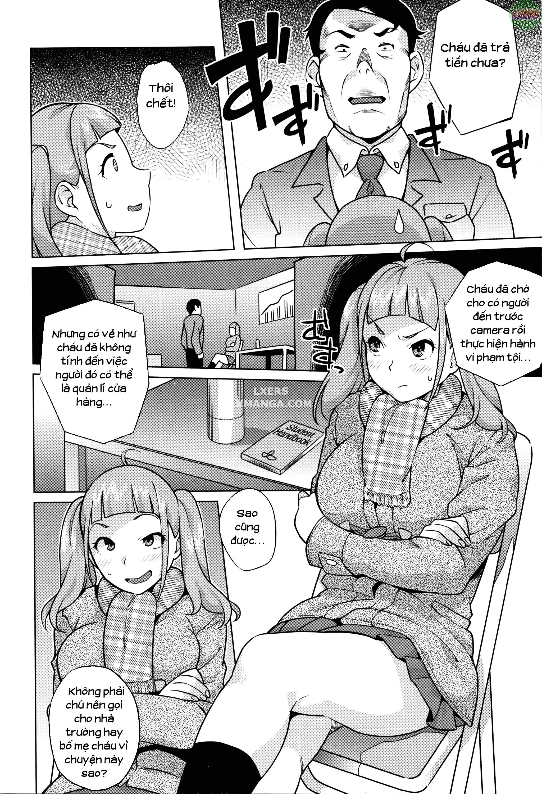 HentaiVN.net - Ảnh 5 - Horny! Cheeky JK [Hatsujou! Namaiki JK] - Chap 5