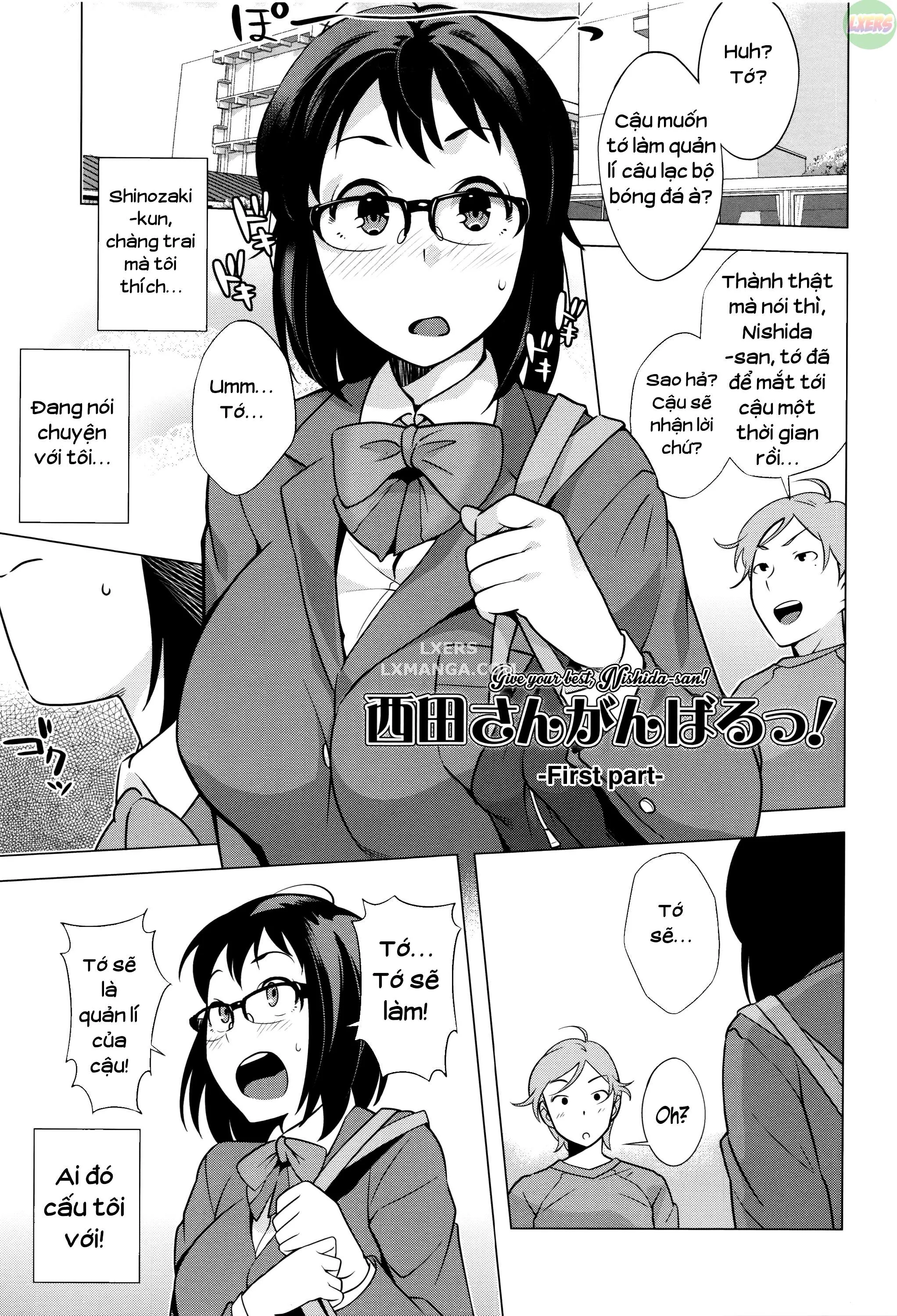 HentaiVN.net - Ảnh 4 - Horny! Cheeky JK [Hatsujou! Namaiki JK] - Chap 6