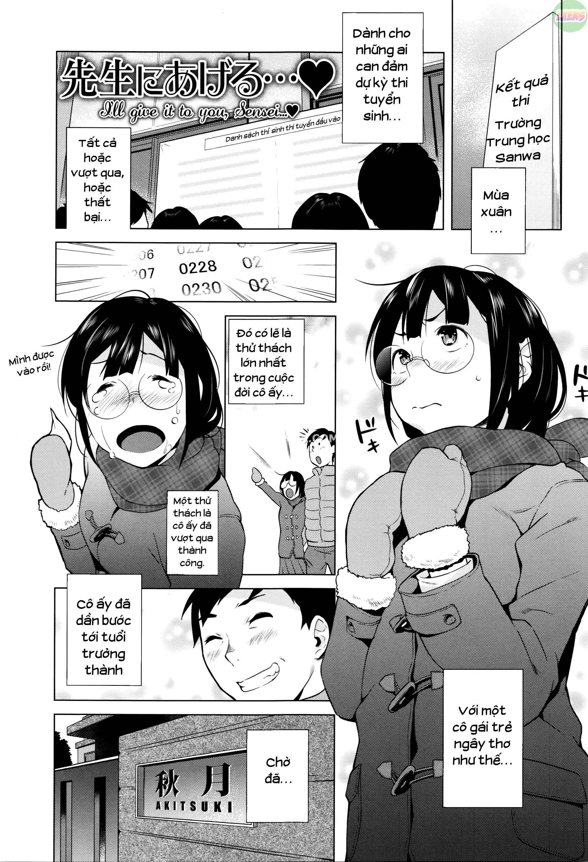HentaiVN.net - Ảnh 4 - Horny! Cheeky JK [Hatsujou! Namaiki JK] - Chap 8