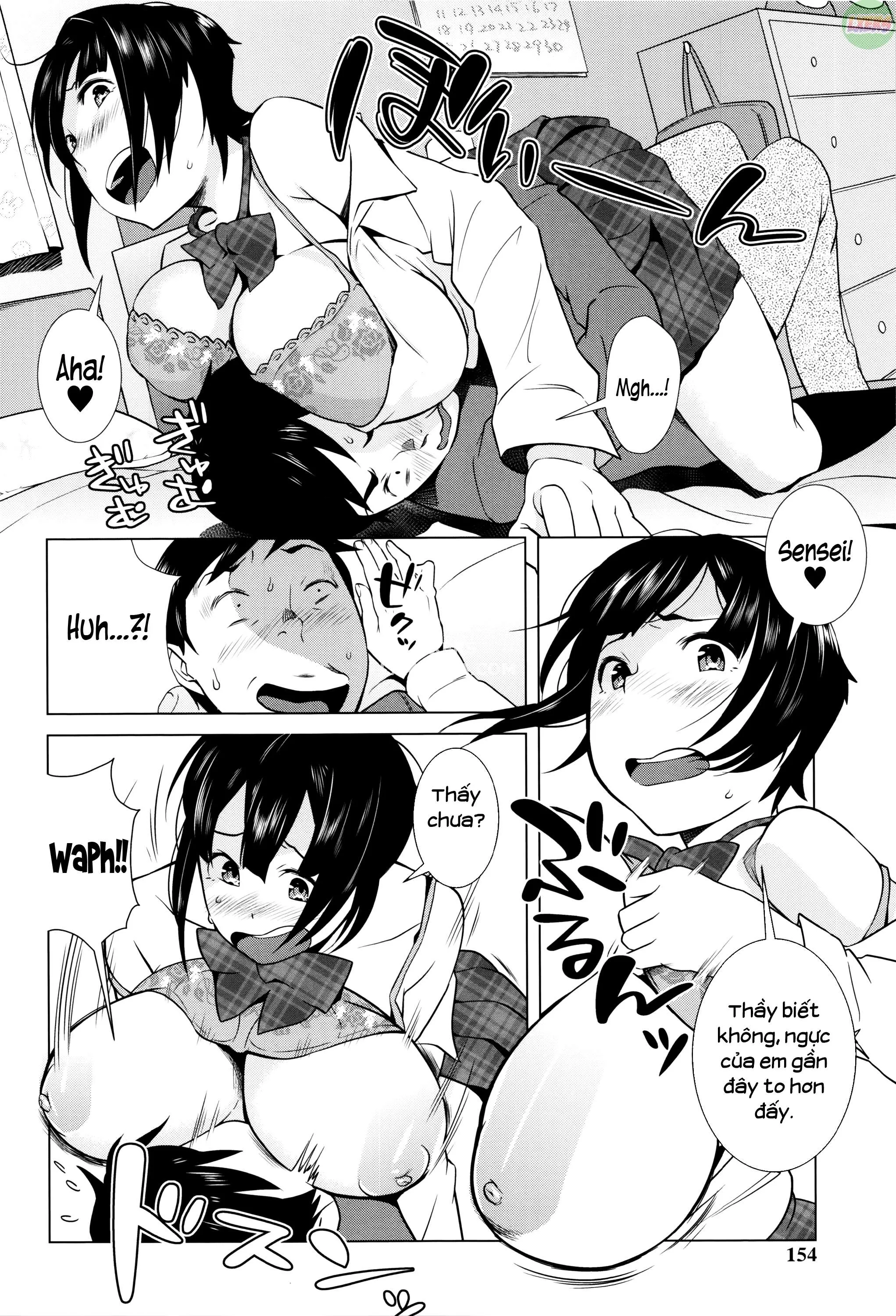 HentaiVN.net - Ảnh 7 - Horny! Cheeky JK [Hatsujou! Namaiki JK] - Chap 8