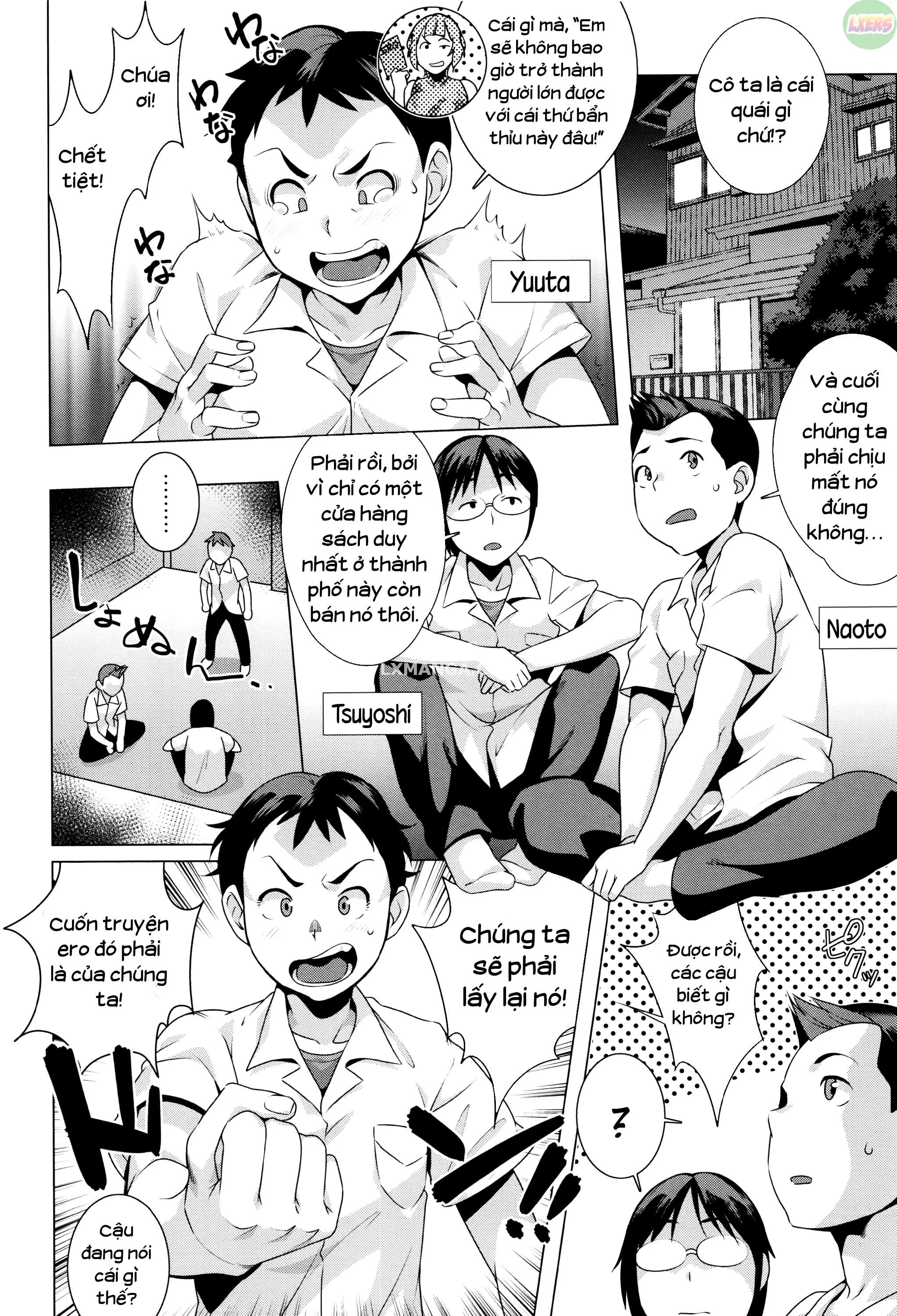 HentaiVN.net - Ảnh 4 - Horny! Cheeky JK [Hatsujou! Namaiki JK] - Chap 9