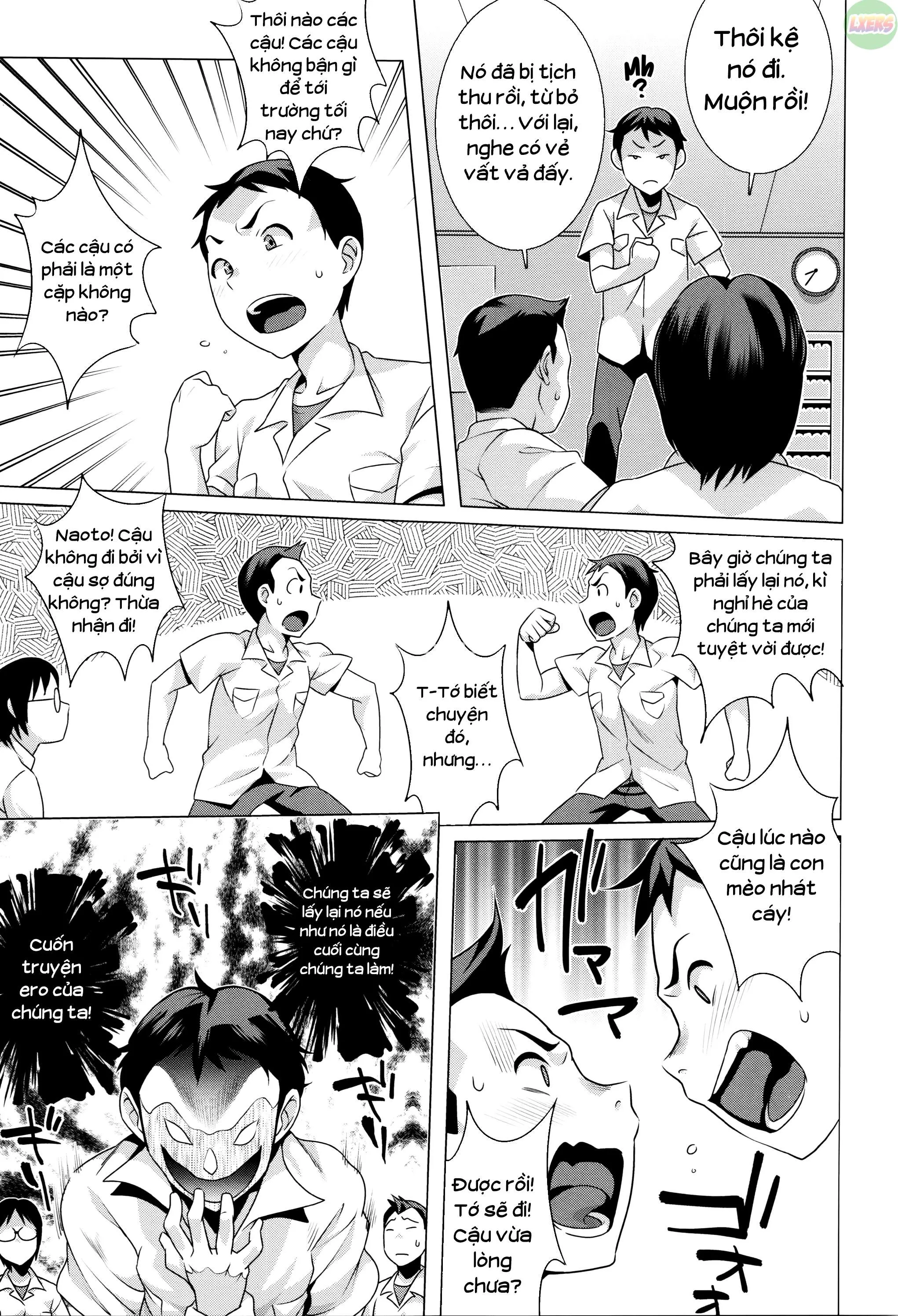 HentaiVN.net - Ảnh 5 - Horny! Cheeky JK [Hatsujou! Namaiki JK] - Chap 9