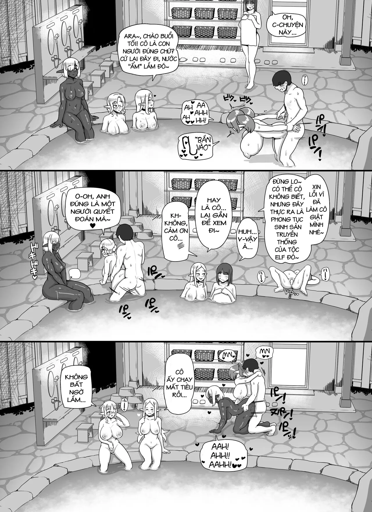 HentaiVN.net - Ảnh 9 - Ningen Danna Mochi Hitozuma Elf Muke Ninkatsu Salon e Youkoso - Chap 3 (end)