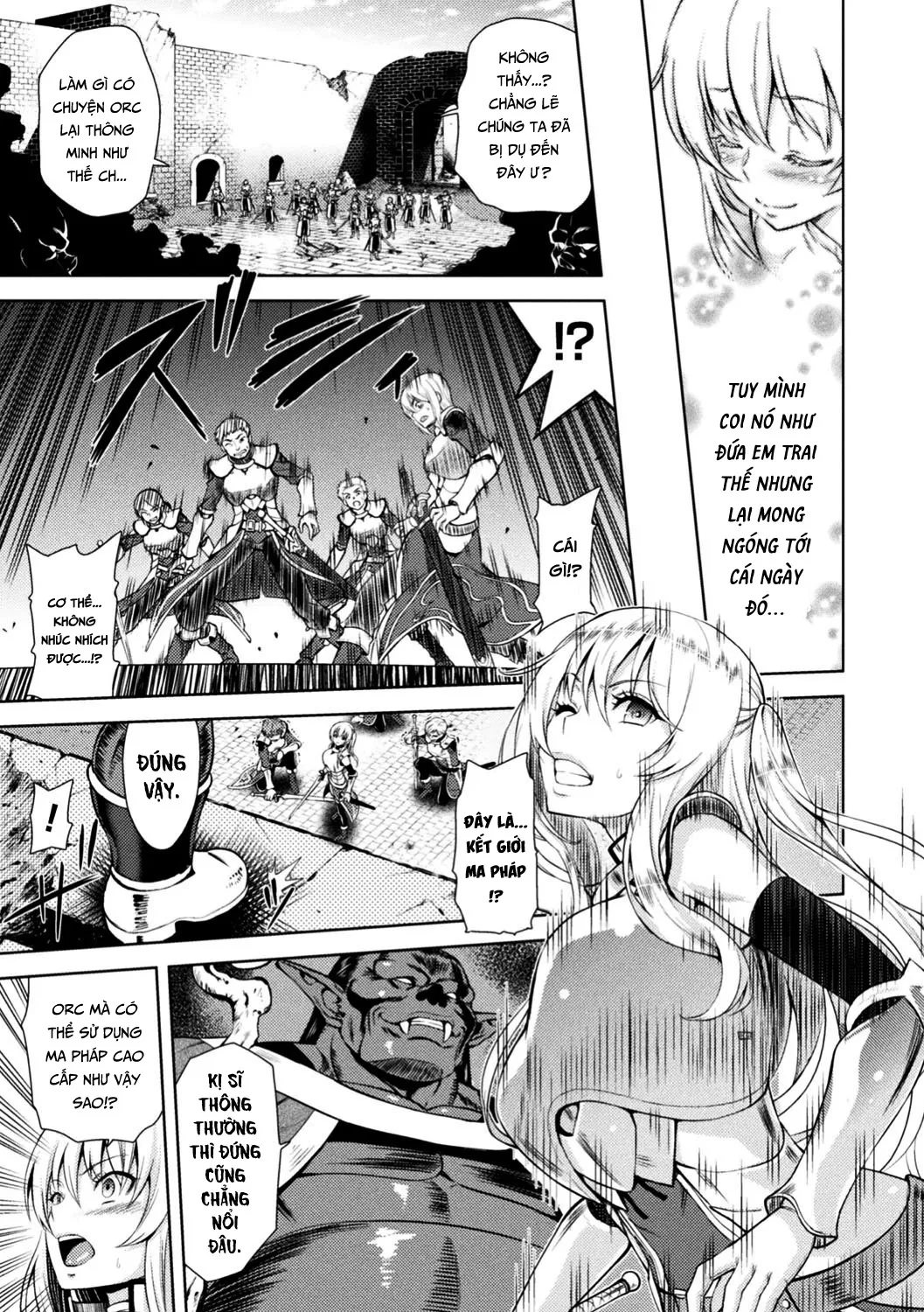 HentaiVN.net - Ảnh 8 - Erona ~Orc No Inmon Ni Okasareta Onna Kishi No Matsuro~ [Erona ~The Fall Of A Beautiful Knight Cursed With The Lewd Mark Of An Orc~; rona-OrcnoInmonni Okasareta Onna Kishino Matsuro] - Chap 1