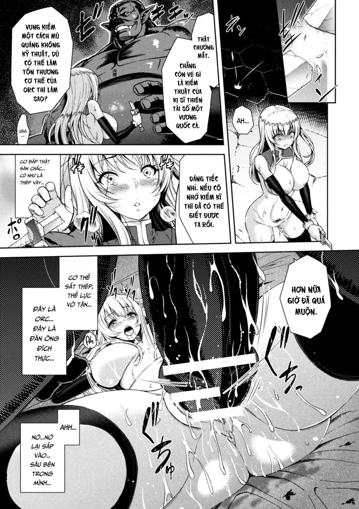 HentaiVN.net - Ảnh 20 - Erona ~Orc No Inmon Ni Okasareta Onna Kishi No Matsuro~ [Erona ~The Fall Of A Beautiful Knight Cursed With The Lewd Mark Of An Orc~; rona-OrcnoInmonni Okasareta Onna Kishino Matsuro] - Chap 2
