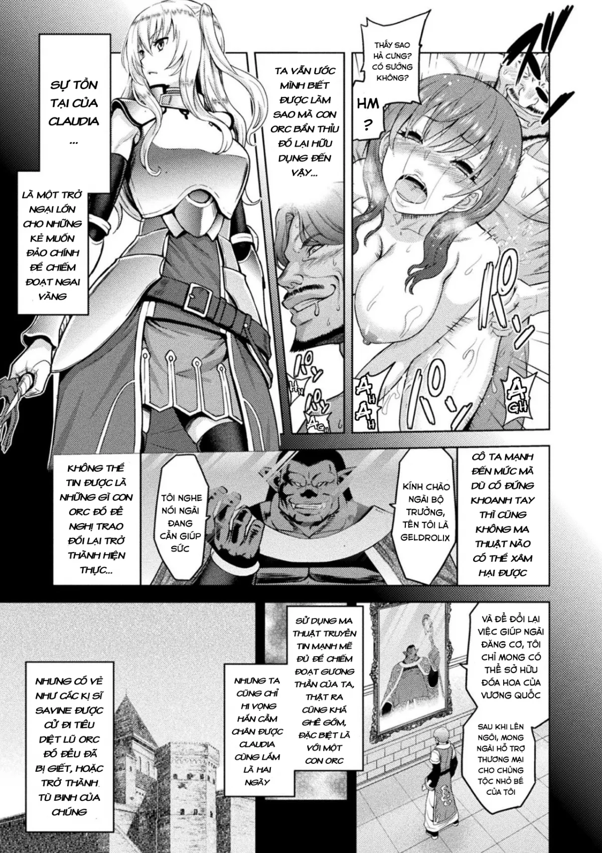 HentaiVN.net - Ảnh 3 - Erona ~Orc No Inmon Ni Okasareta Onna Kishi No Matsuro~ [Erona ~The Fall Of A Beautiful Knight Cursed With The Lewd Mark Of An Orc~; rona-OrcnoInmonni Okasareta Onna Kishino Matsuro] - Chap 4