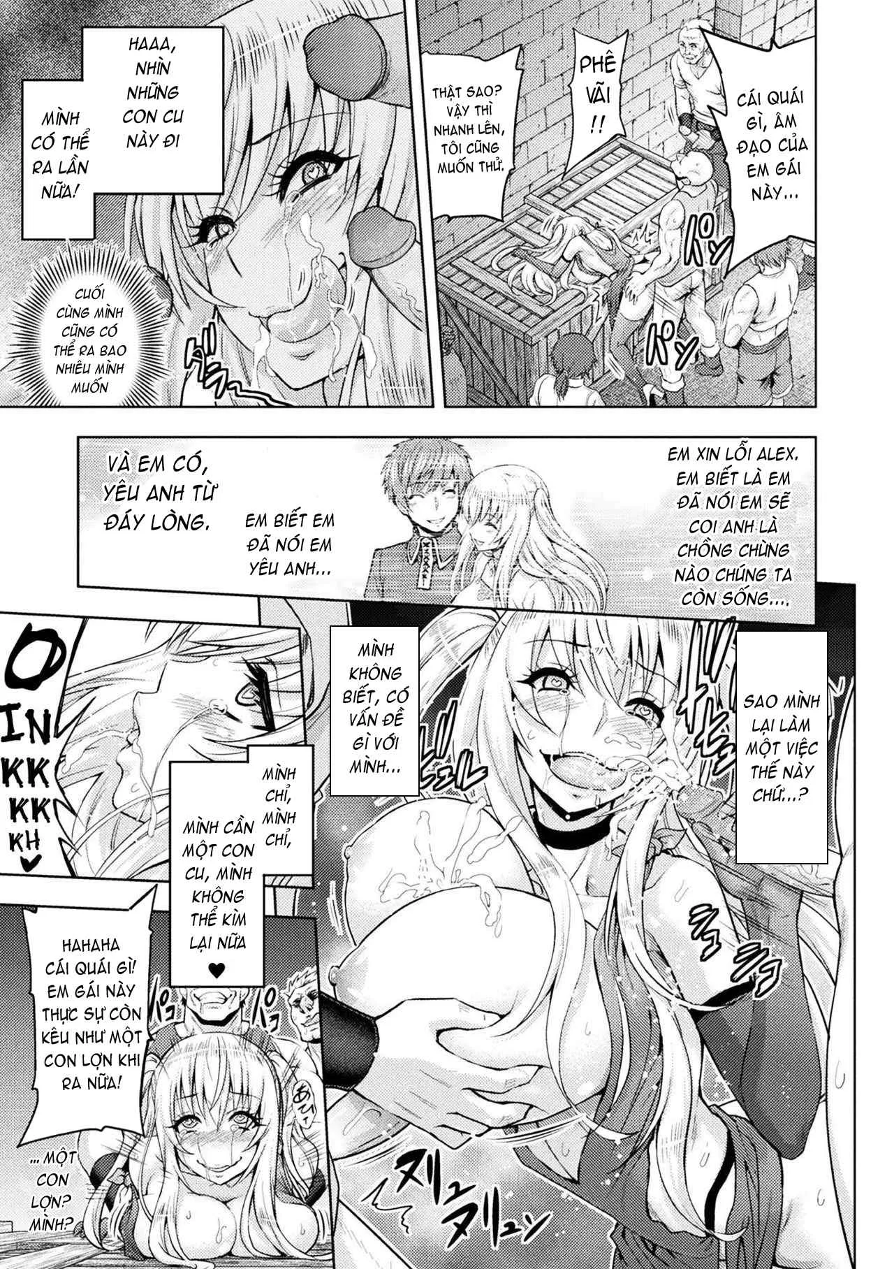 HentaiVN.net - Ảnh 10 - Erona ~Orc No Inmon Ni Okasareta Onna Kishi No Matsuro~ [Erona ~The Fall Of A Beautiful Knight Cursed With The Lewd Mark Of An Orc~; rona-OrcnoInmonni Okasareta Onna Kishino Matsuro] - Chap 6