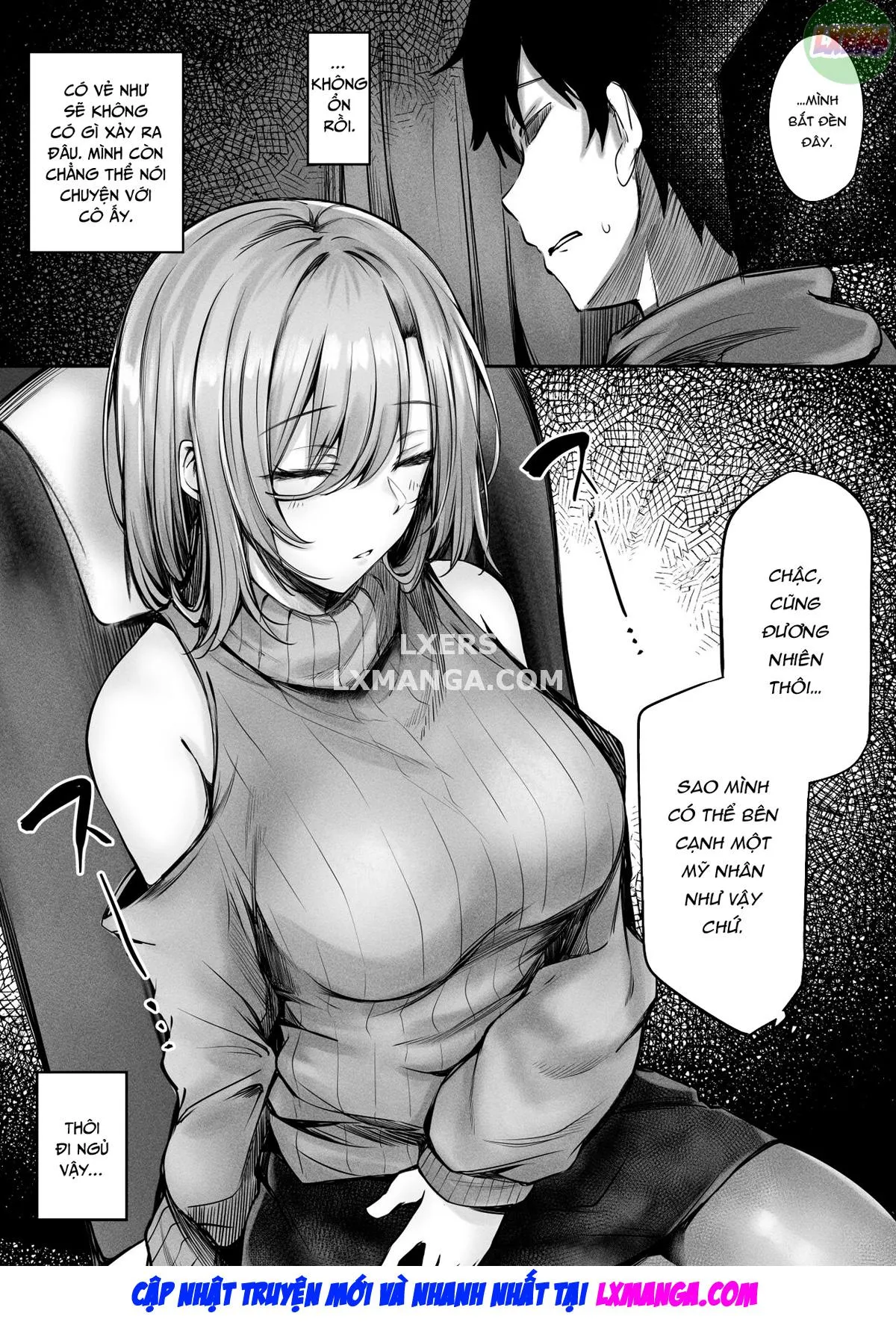 HentaiVN.net - Ảnh 10 - The Lady Next To Me Was Too Lewd I Masturbated And She Secretly Helped Me Out [Tonari No Oneesan Ga Ero Sugite Shikottetara Kossori Nuite Kureta Hanashi] - Oneshot