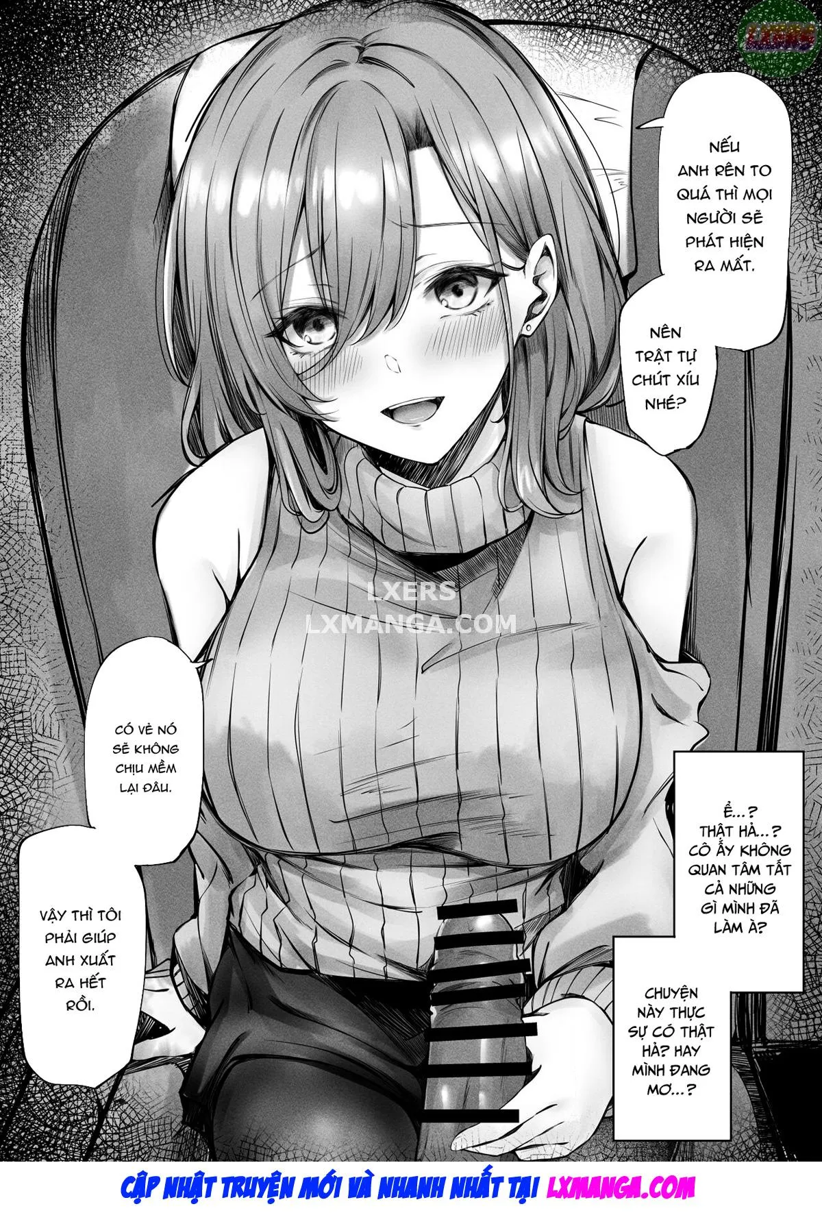 HentaiVN.net - Ảnh 15 - The Lady Next To Me Was Too Lewd I Masturbated And She Secretly Helped Me Out [Tonari No Oneesan Ga Ero Sugite Shikottetara Kossori Nuite Kureta Hanashi] - Oneshot