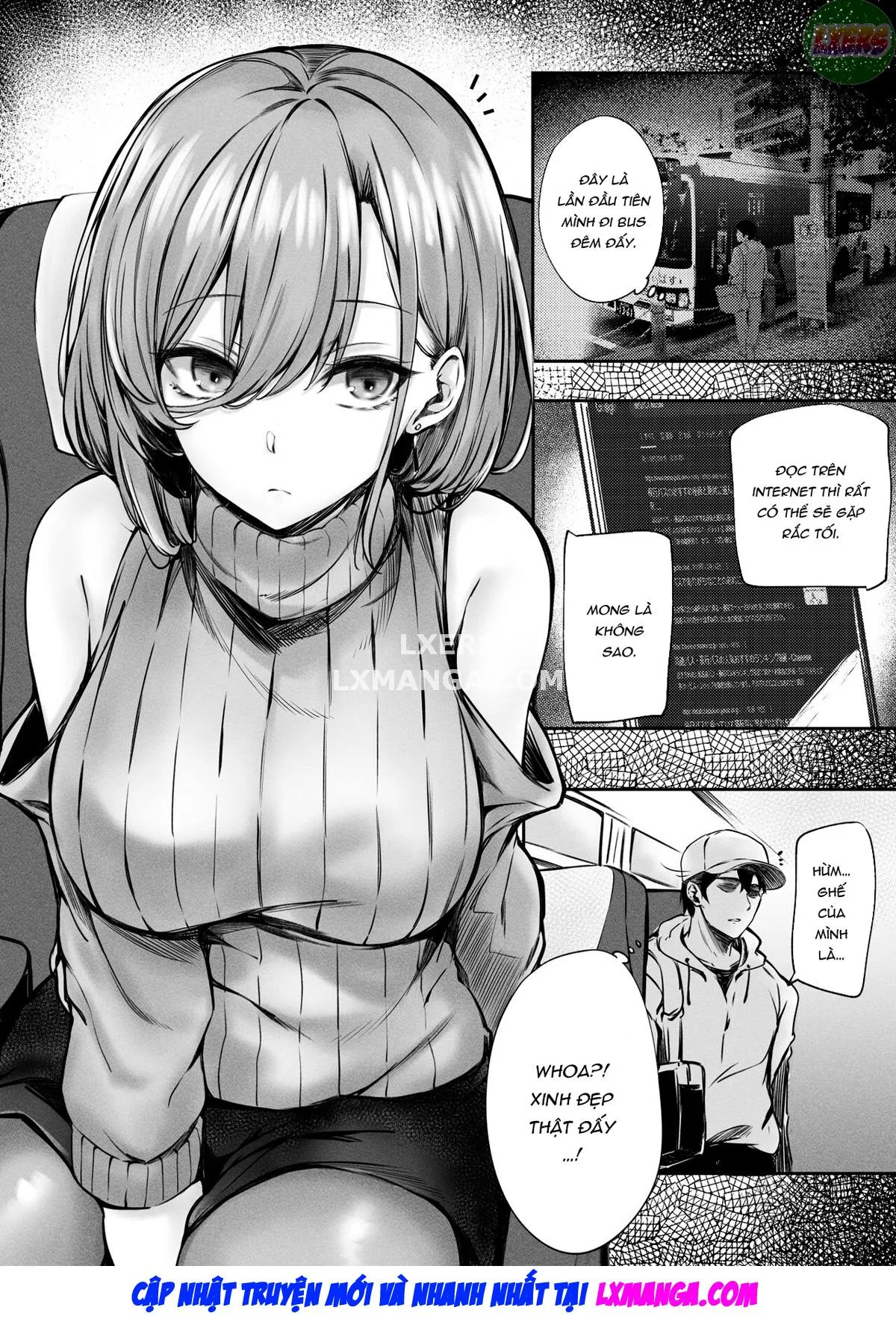 HentaiVN.net - Ảnh 8 - The Lady Next To Me Was Too Lewd I Masturbated And She Secretly Helped Me Out [Tonari No Oneesan Ga Ero Sugite Shikottetara Kossori Nuite Kureta Hanashi] - Oneshot