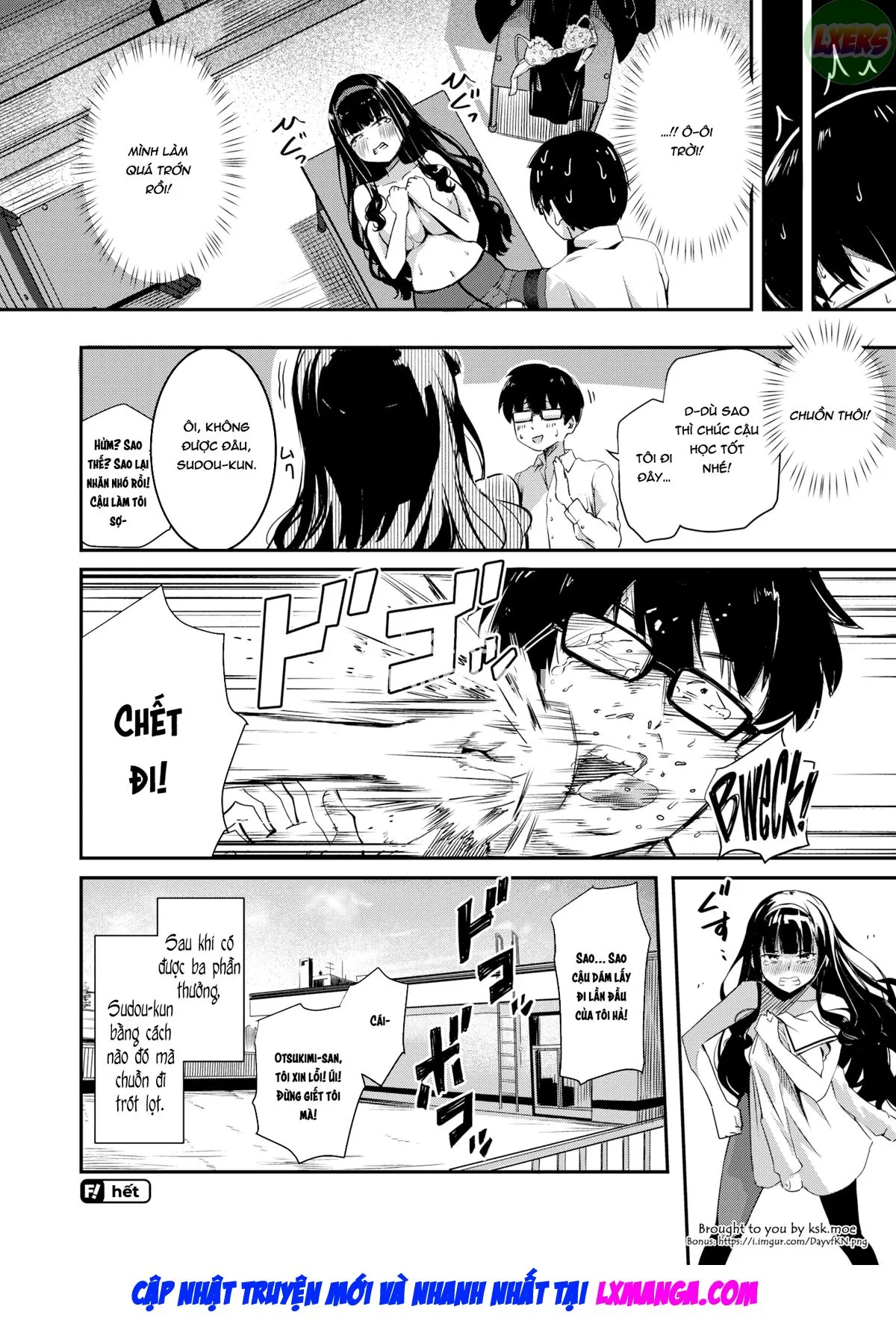 HentaiVN.net - Ảnh 26 - Otsukimi-san wa Benkyou ga Dekinai - Oneshot