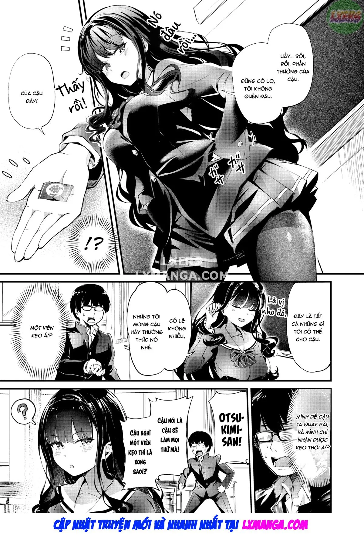 HentaiVN.net - Ảnh 8 - Otsukimi-san wa Benkyou ga Dekinai - Oneshot
