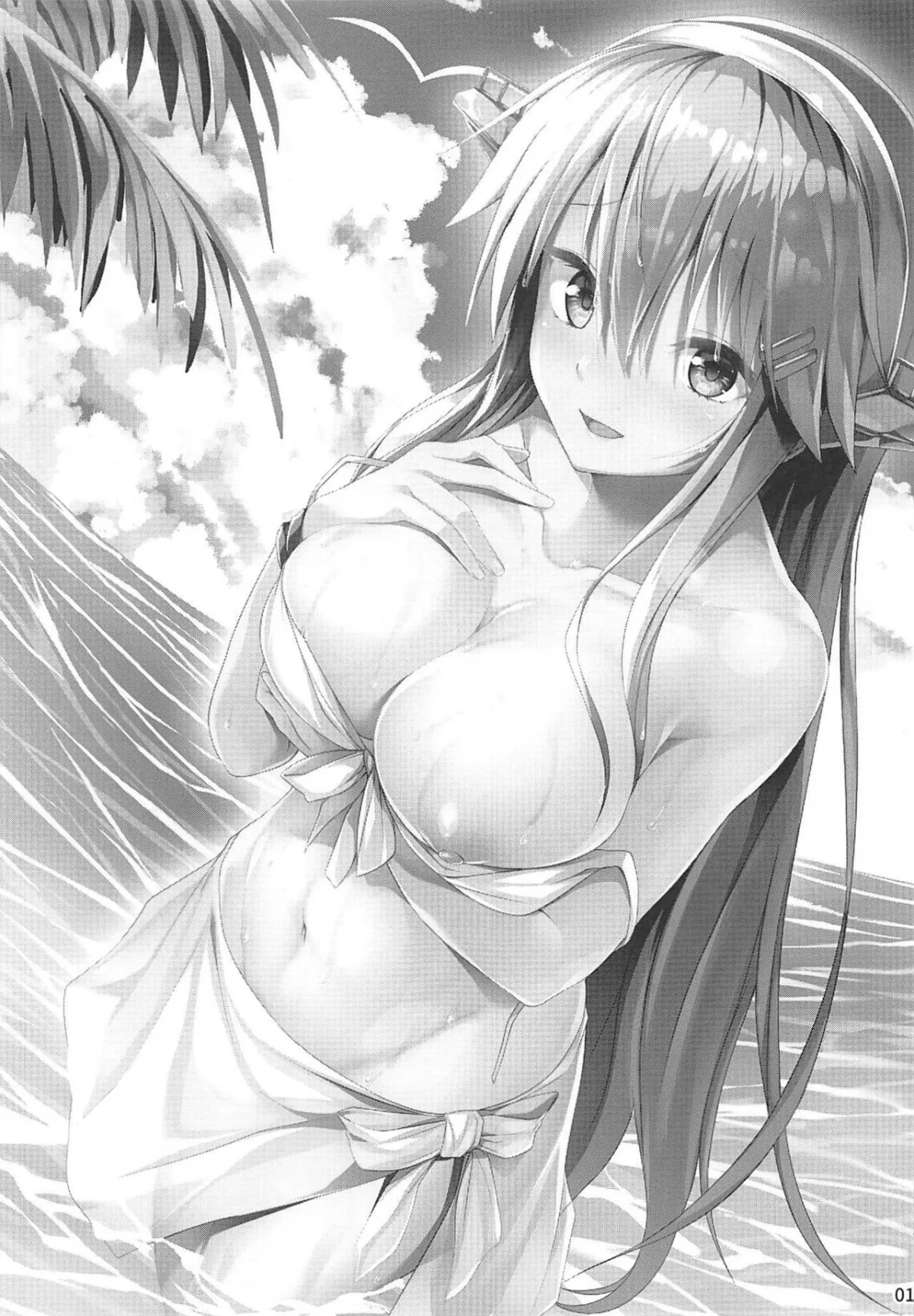 HentaiVN.net - Ảnh 3 - Haruna-chan Resort! (Kantai Collection -KanColle-) [はるなちゃんりぞーと! (艦隊これくしょん -艦これ-)] - Oneshot