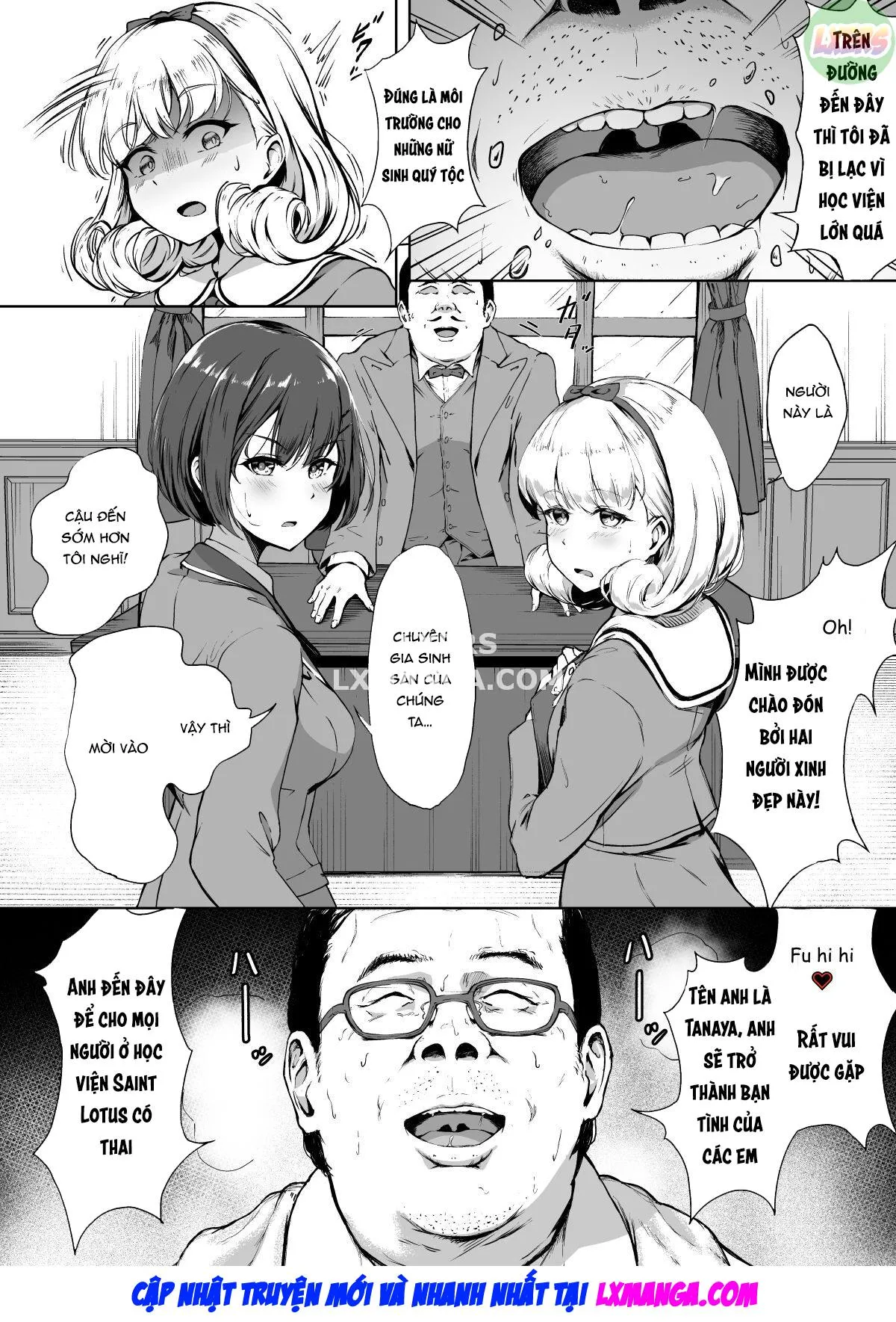 HentaiVN.net - Ảnh 11 - Free Mating Academy [Tanetsuke Jiyuu Gakuen] - Chap 1