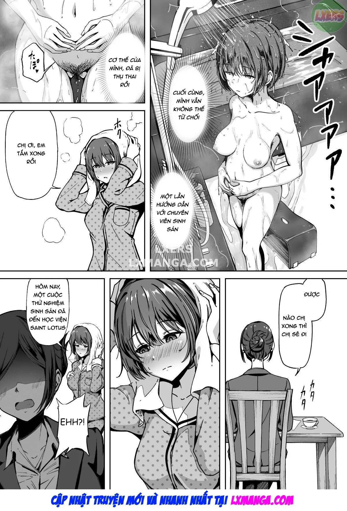 HentaiVN.net - Ảnh 35 - Free Mating Academy [Tanetsuke Jiyuu Gakuen] - Chap 1