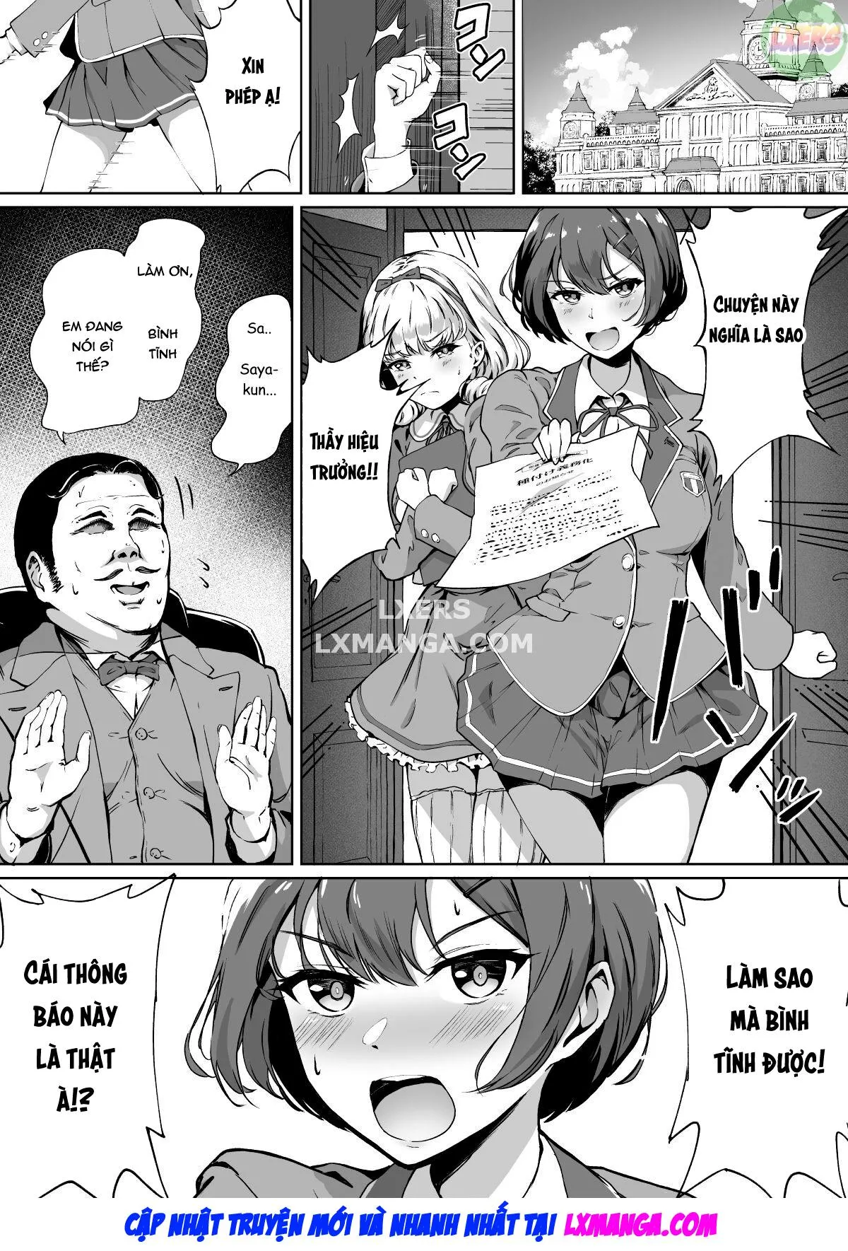 HentaiVN.net - Ảnh 9 - Free Mating Academy [Tanetsuke Jiyuu Gakuen] - Chap 1