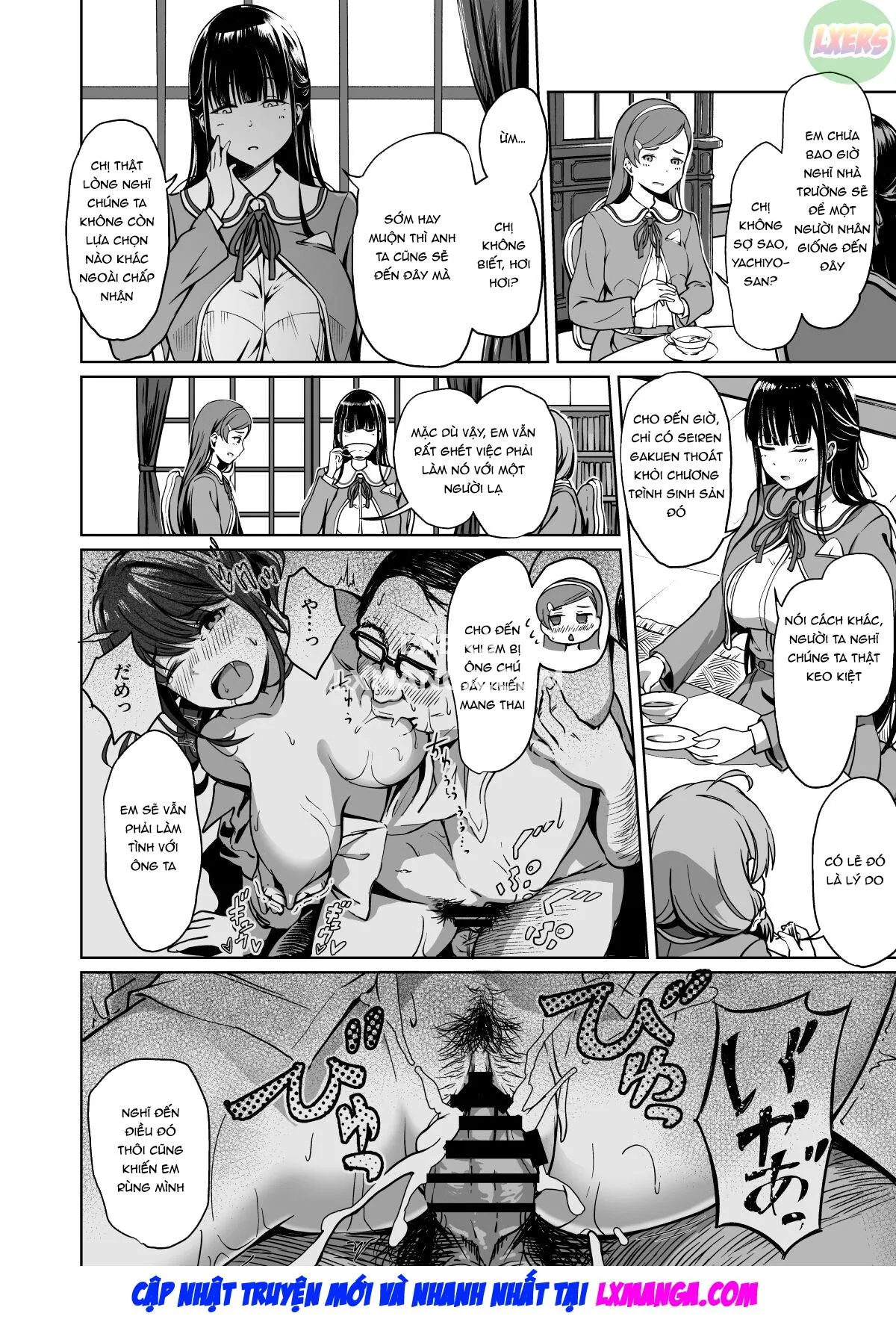 HentaiVN.net - Ảnh 6 - Free Mating Academy [Tanetsuke Jiyuu Gakuen] - Chap 2 - [END]