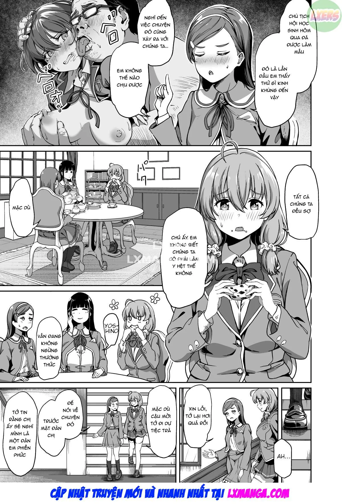 HentaiVN.net - Ảnh 7 - Free Mating Academy [Tanetsuke Jiyuu Gakuen] - Chap 2 - [END]