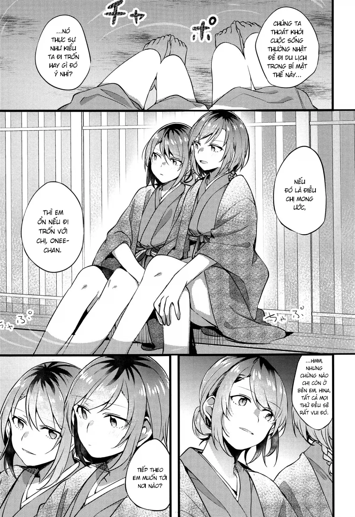 HentaiVN.net - Ảnh 29 - Ryokan de Kimi to Touhikou (BanG Dream!) - Oneshot