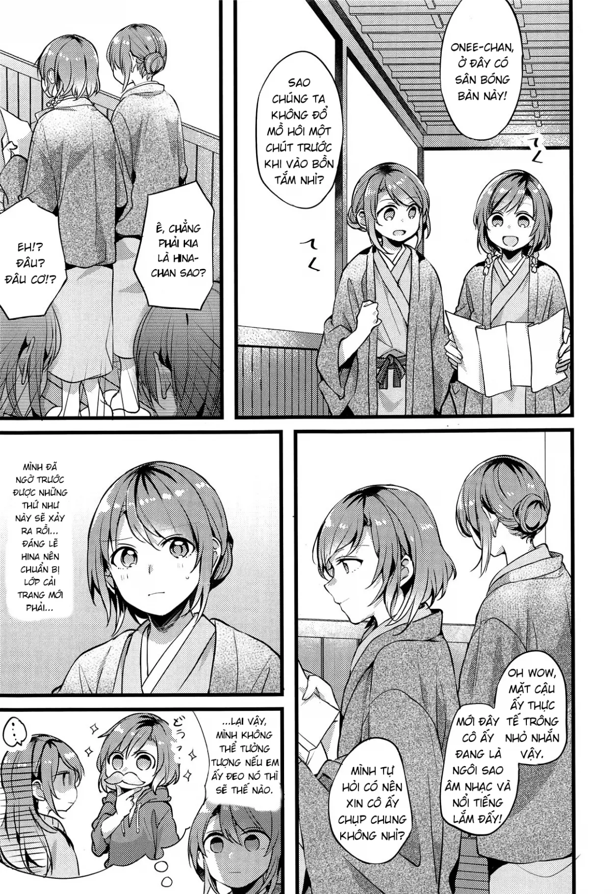HentaiVN.net - Ảnh 4 - Ryokan de Kimi to Touhikou (BanG Dream!) - Oneshot