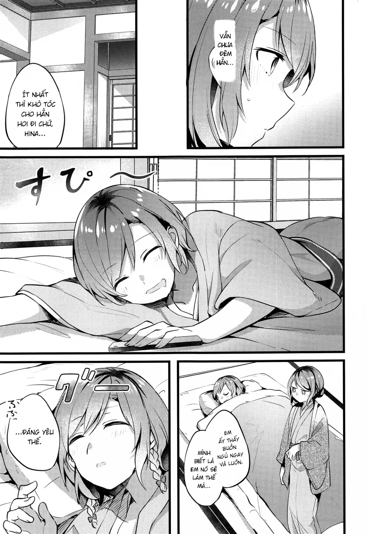 HentaiVN.net - Ảnh 8 - Ryokan de Kimi to Touhikou (BanG Dream!) - Oneshot