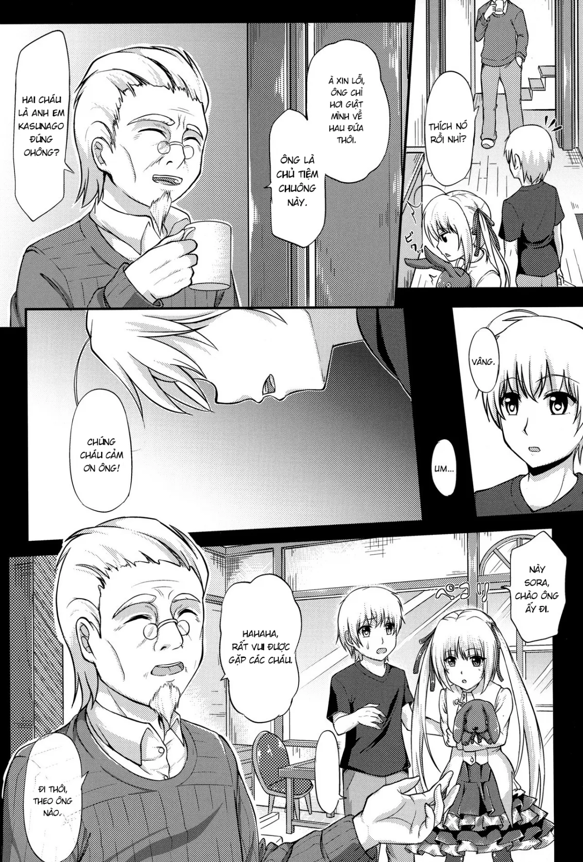 HentaiVN.net - Ảnh 7 - Sky Of Fate (Yosuga No Sora) - Chap 01