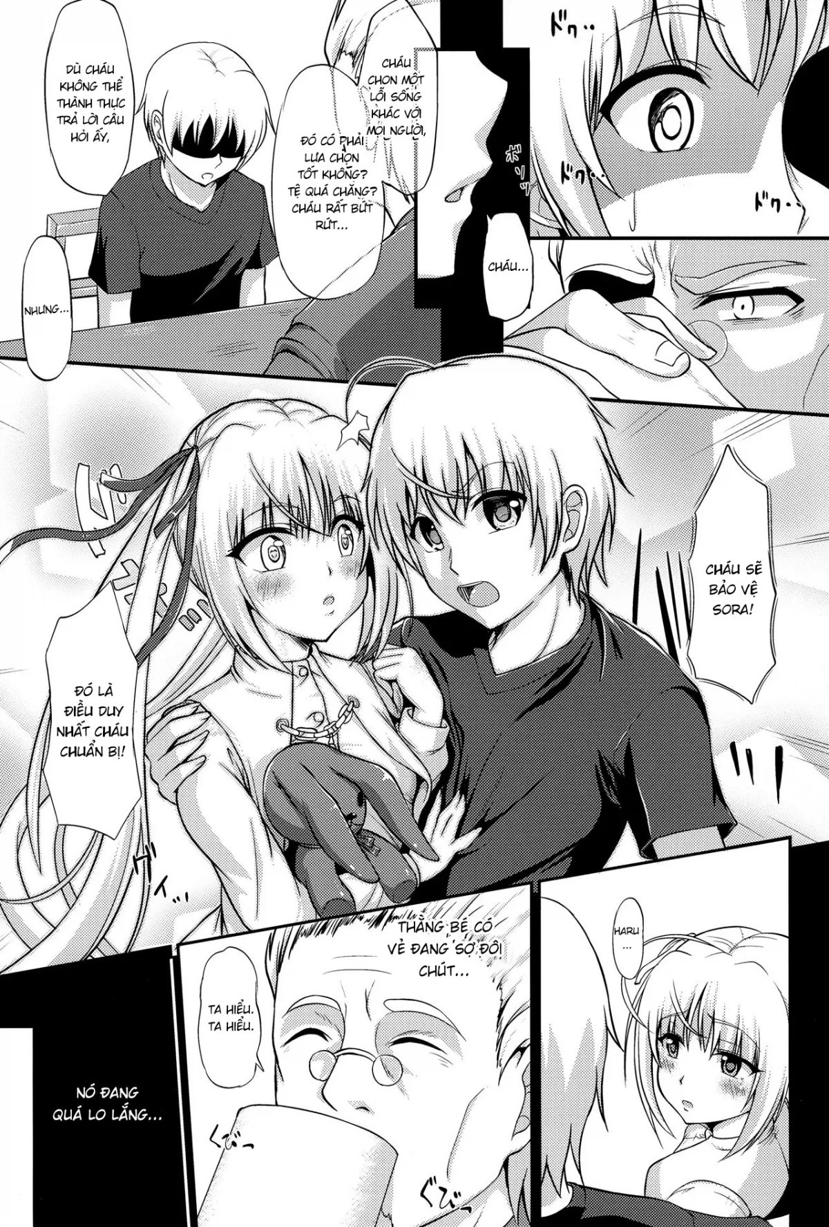 HentaiVN.net - Ảnh 9 - Sky Of Fate (Yosuga No Sora) - Chap 01
